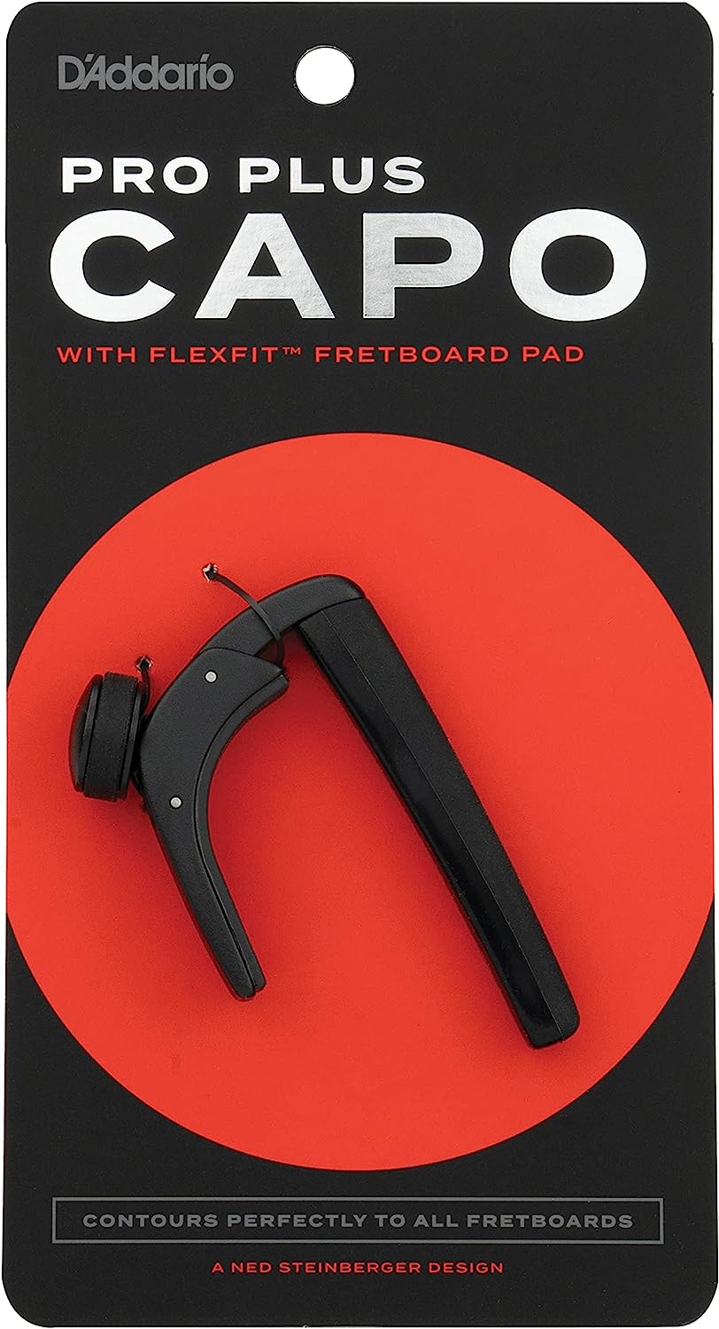 D'Addario NS Pro Plus Capo - Black