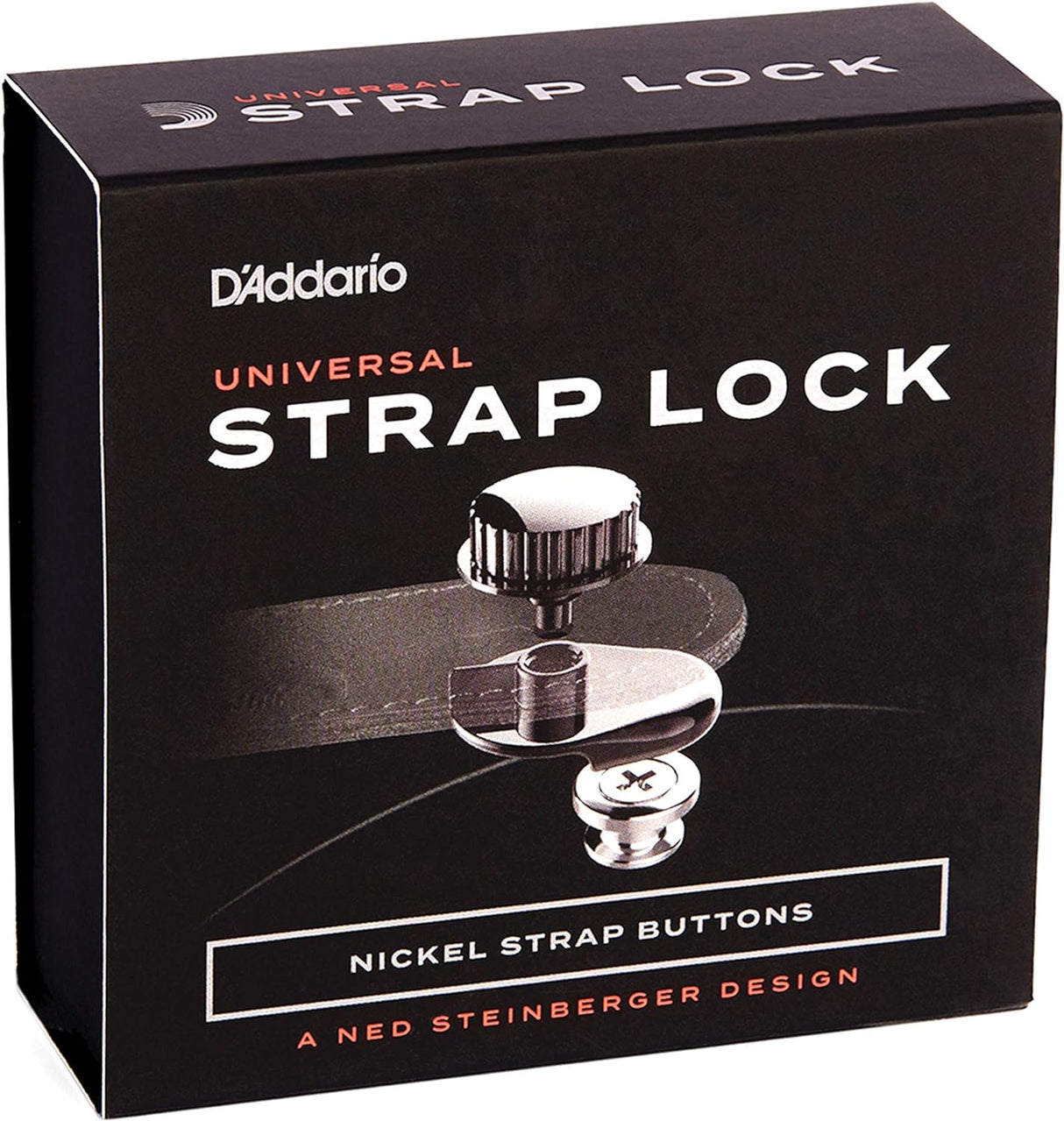 D'Addario NS Strap Lock System Nickel
