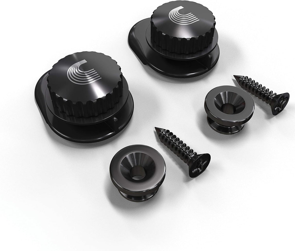 D'Addario NS Strap Lock System Black