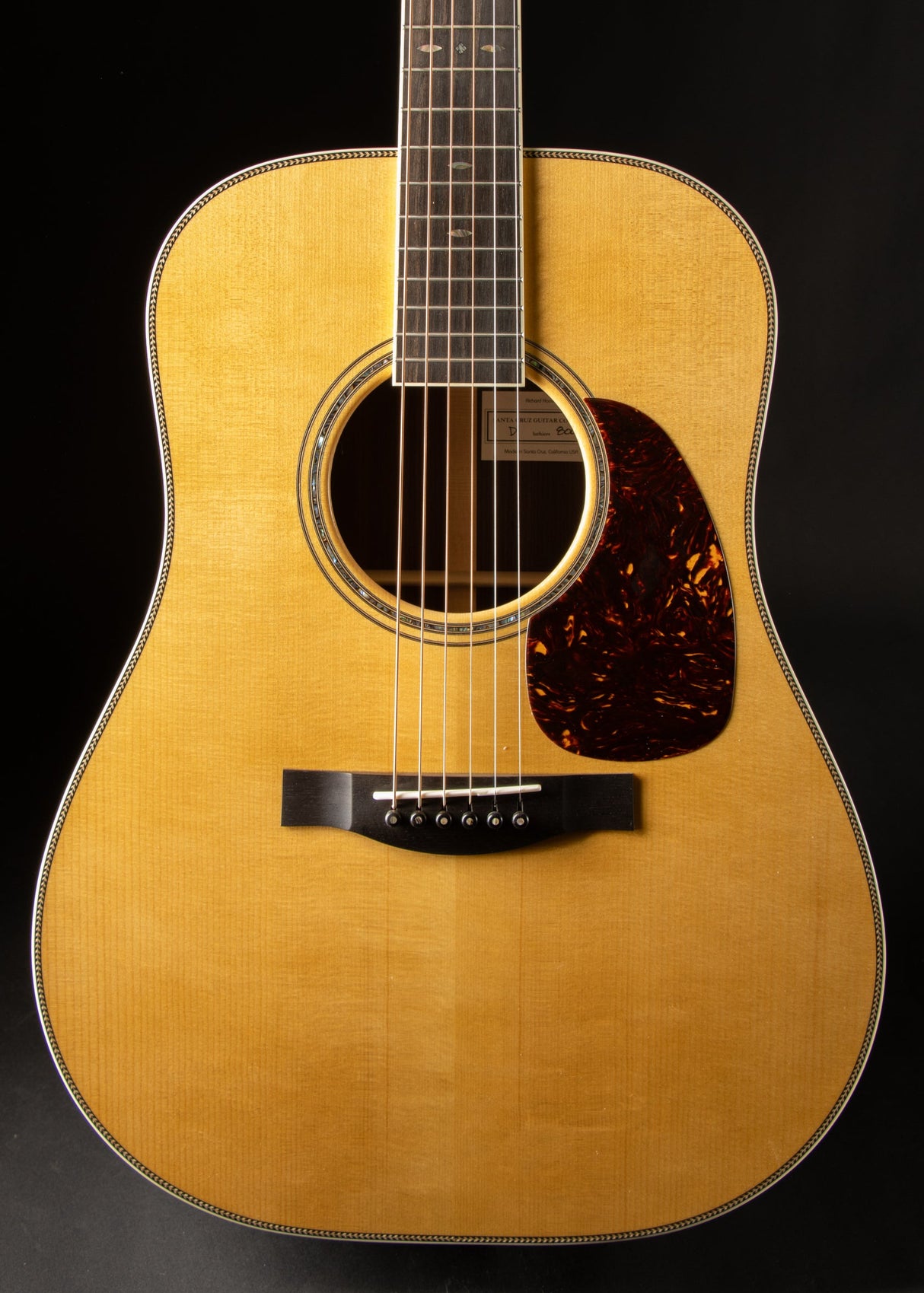 New Santa Cruz Custom D Model Old Growth Adirondack Natural