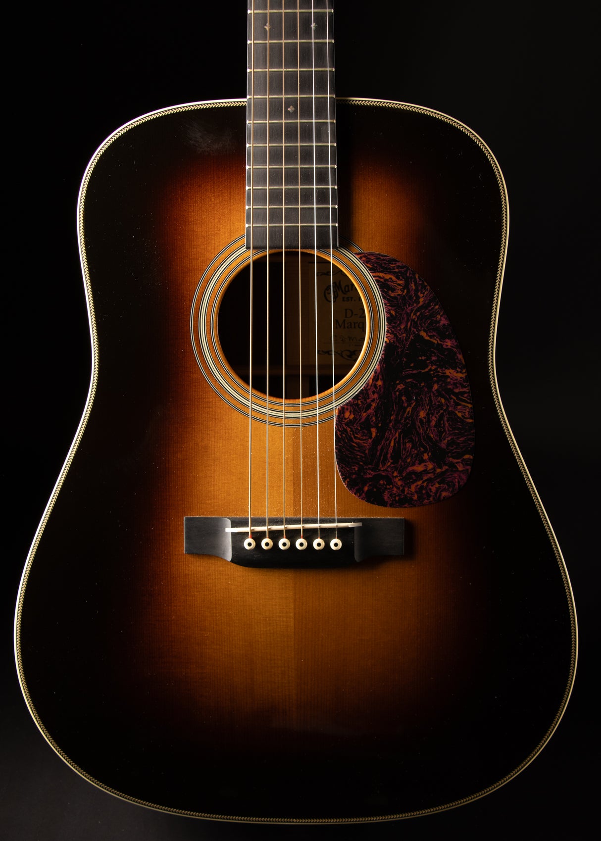 2006 Martin D-28 Marquis Sunburst