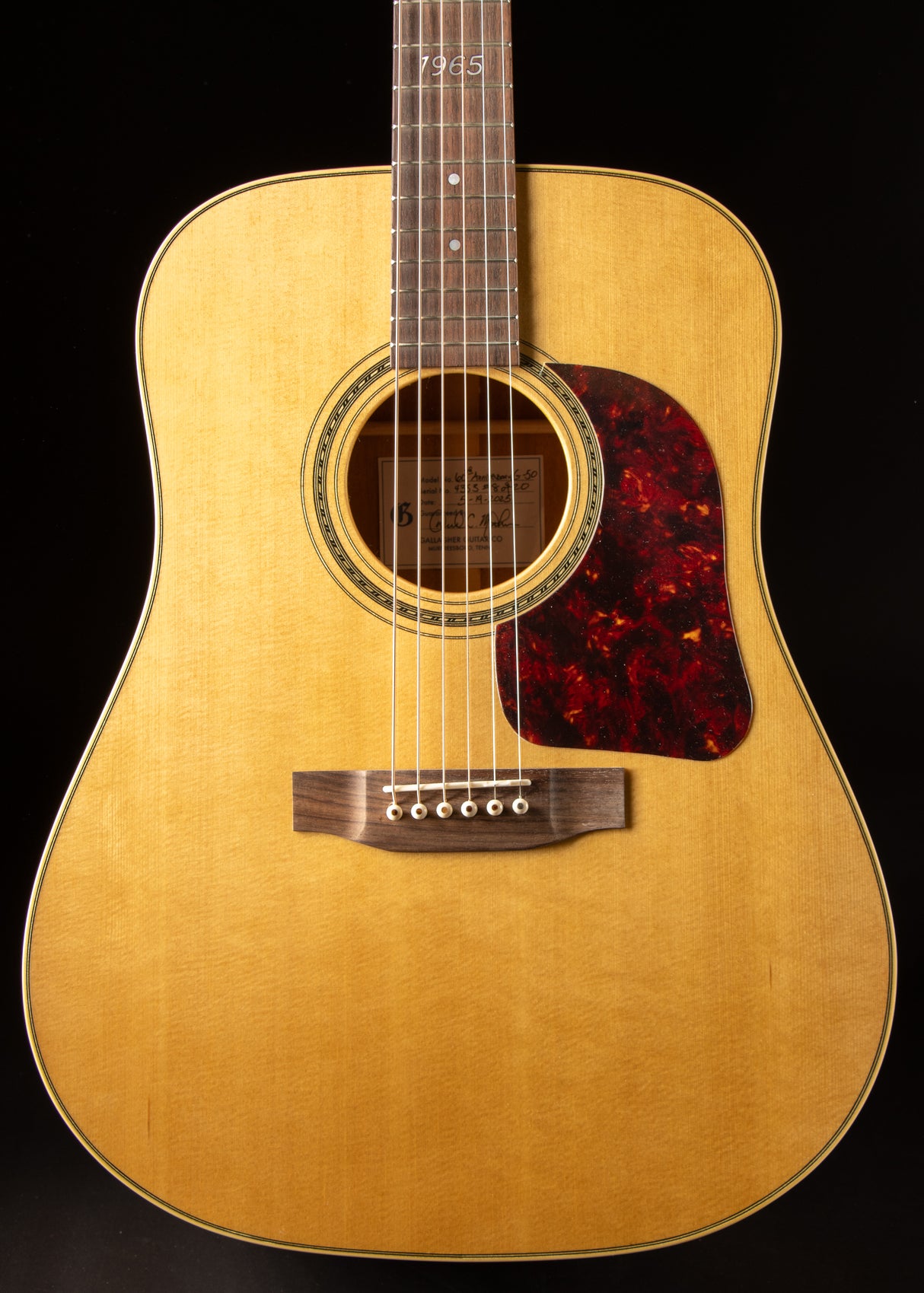 NEW Gallagher G-50 60th Anniversary Mahogany Natural