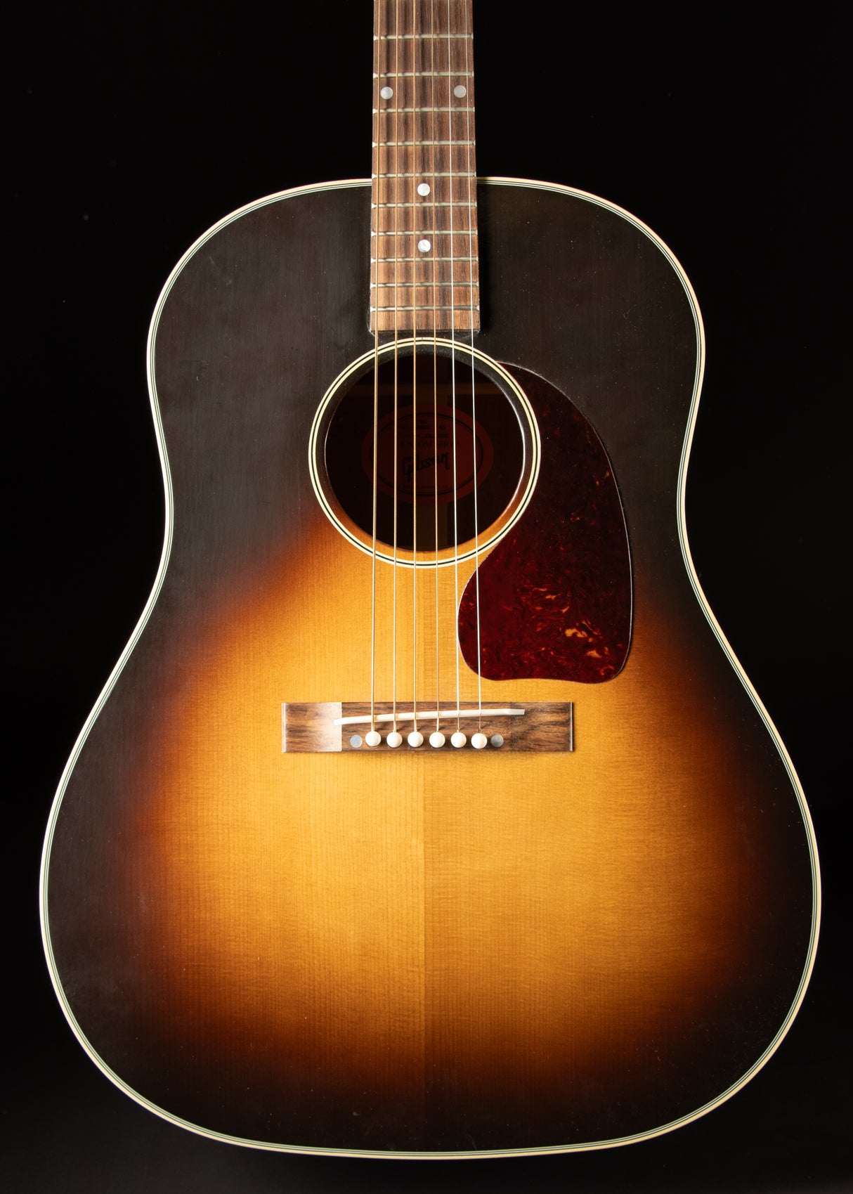 2022 Gibson Custom Banner J-45 Reissue Sunburst