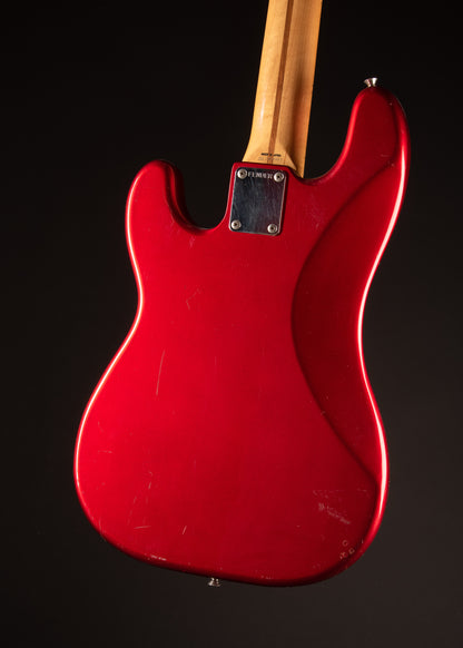 1990 Fender Precision Bass MIJ Candy Apple Red