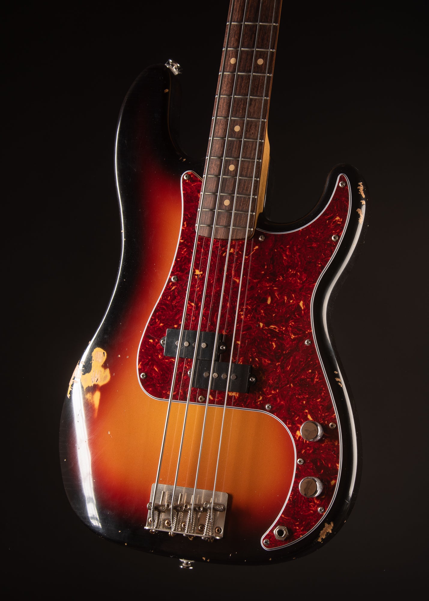 Modern Partscaster Precision Bass Sunburst