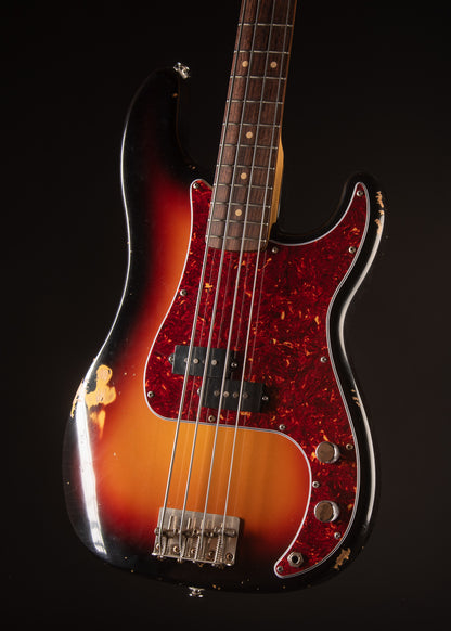 Modern Partscaster Precision Bass Sunburst