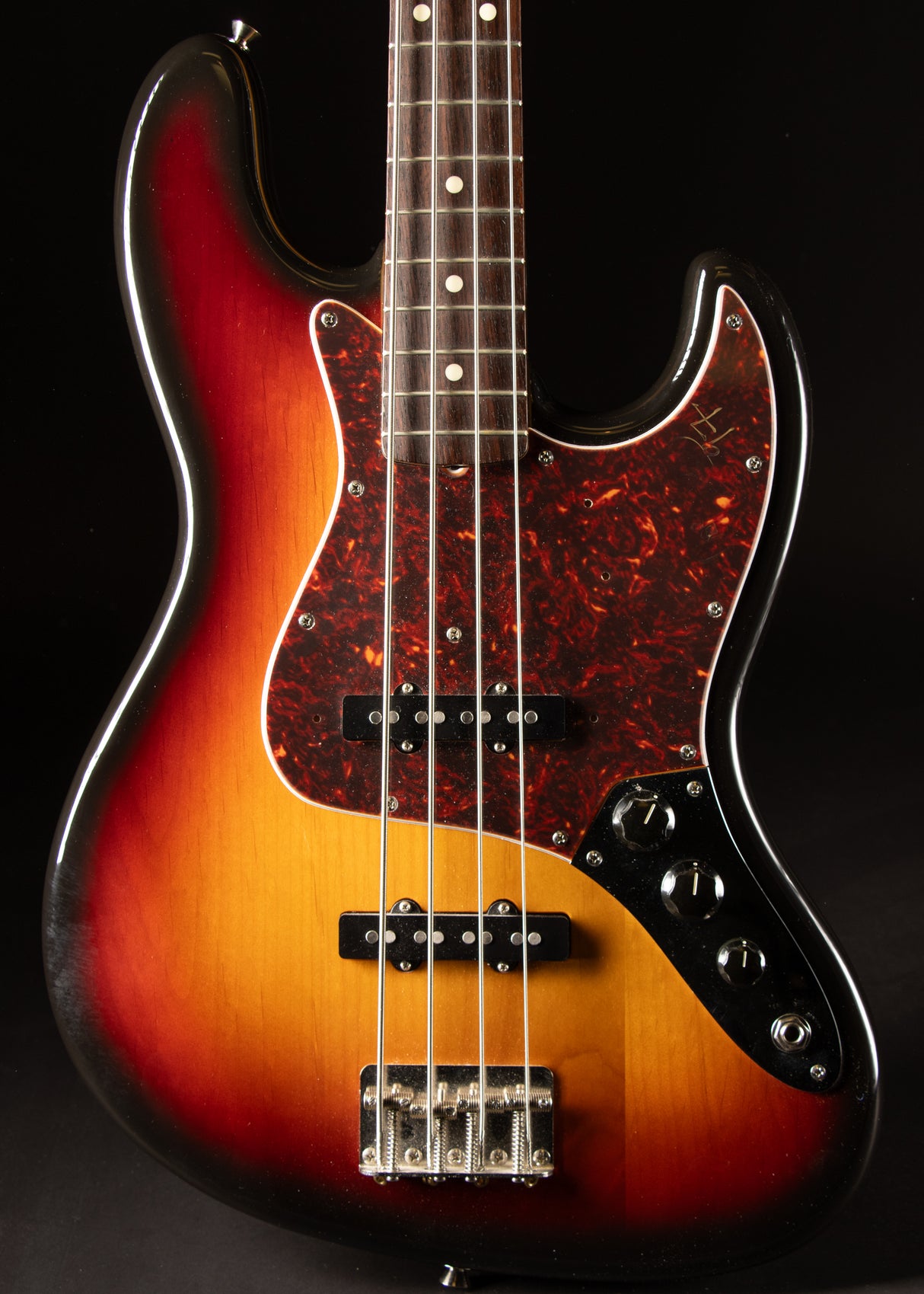 1997 Fender Noel Redding Jazz Bass Sunburst