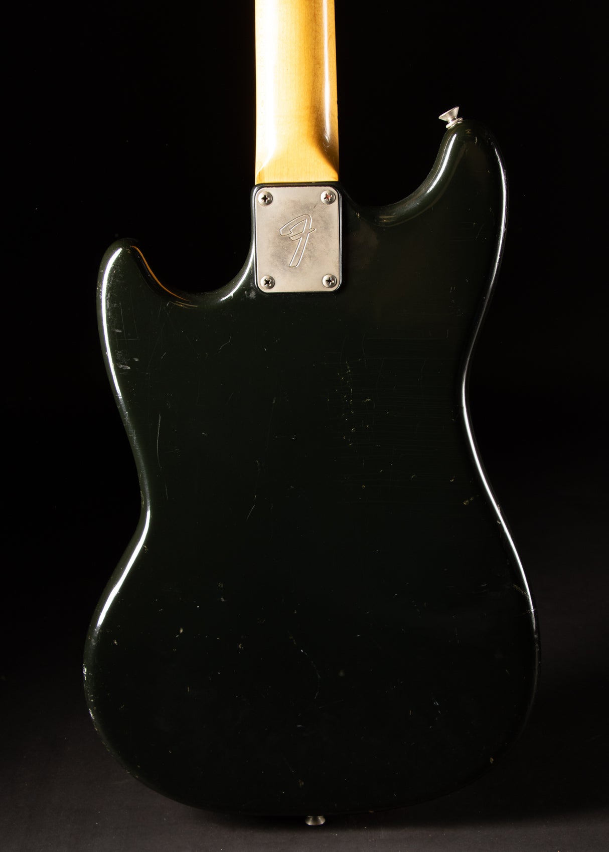 1977 Fender Musicmaster Bass Black