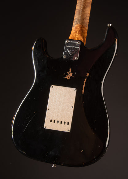 2017 Fender Custom Shop 1956 Stratocaster Black Relic