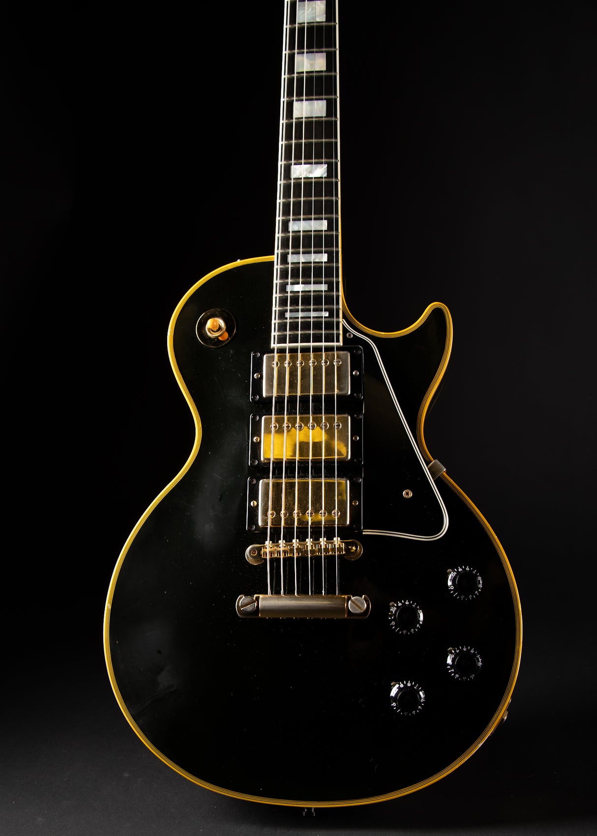 1996 Gibson Custom 1957 Reissue Les Paul Custom Black