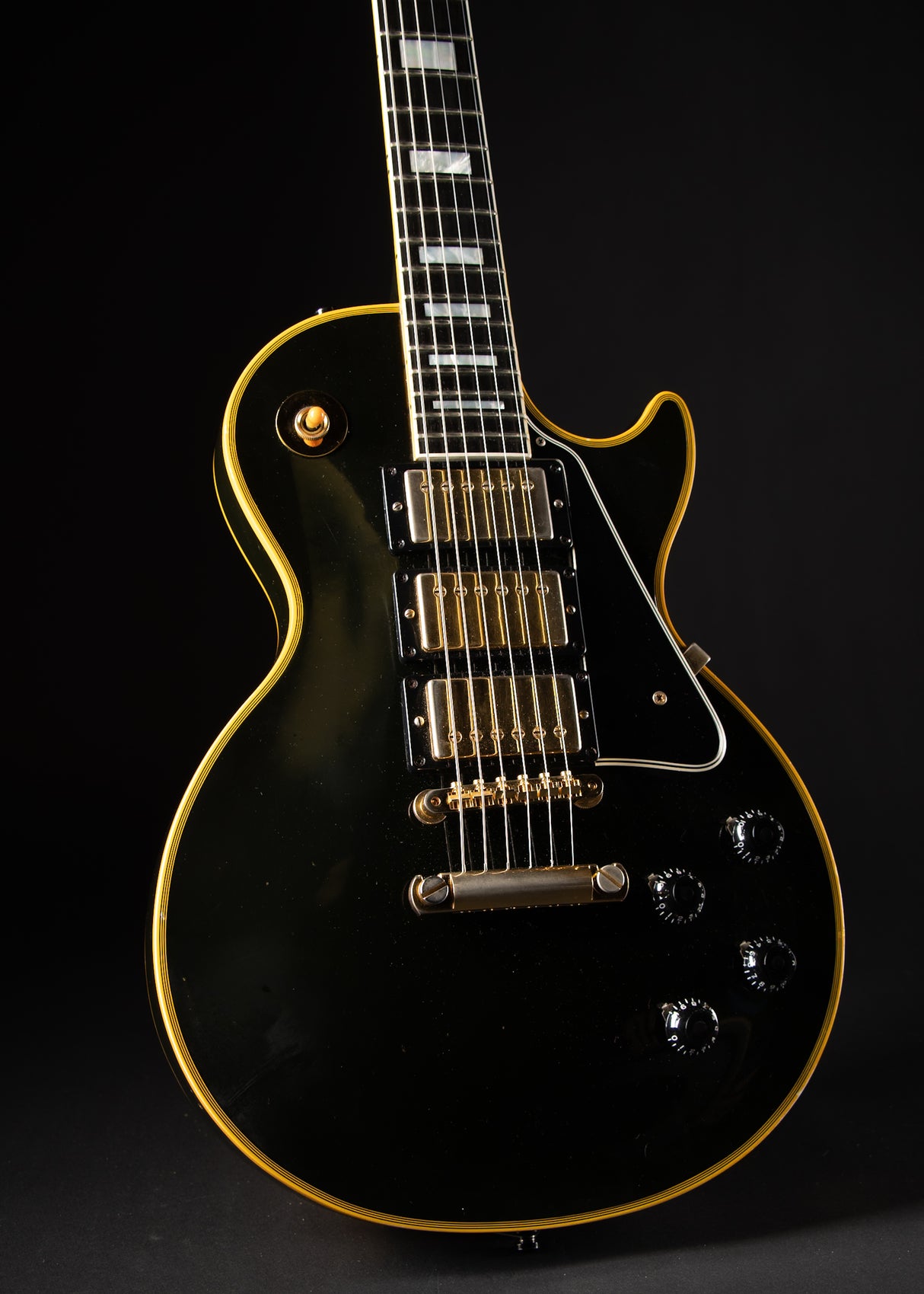 1996 Gibson Custom 1957 Reissue Les Paul Custom Black