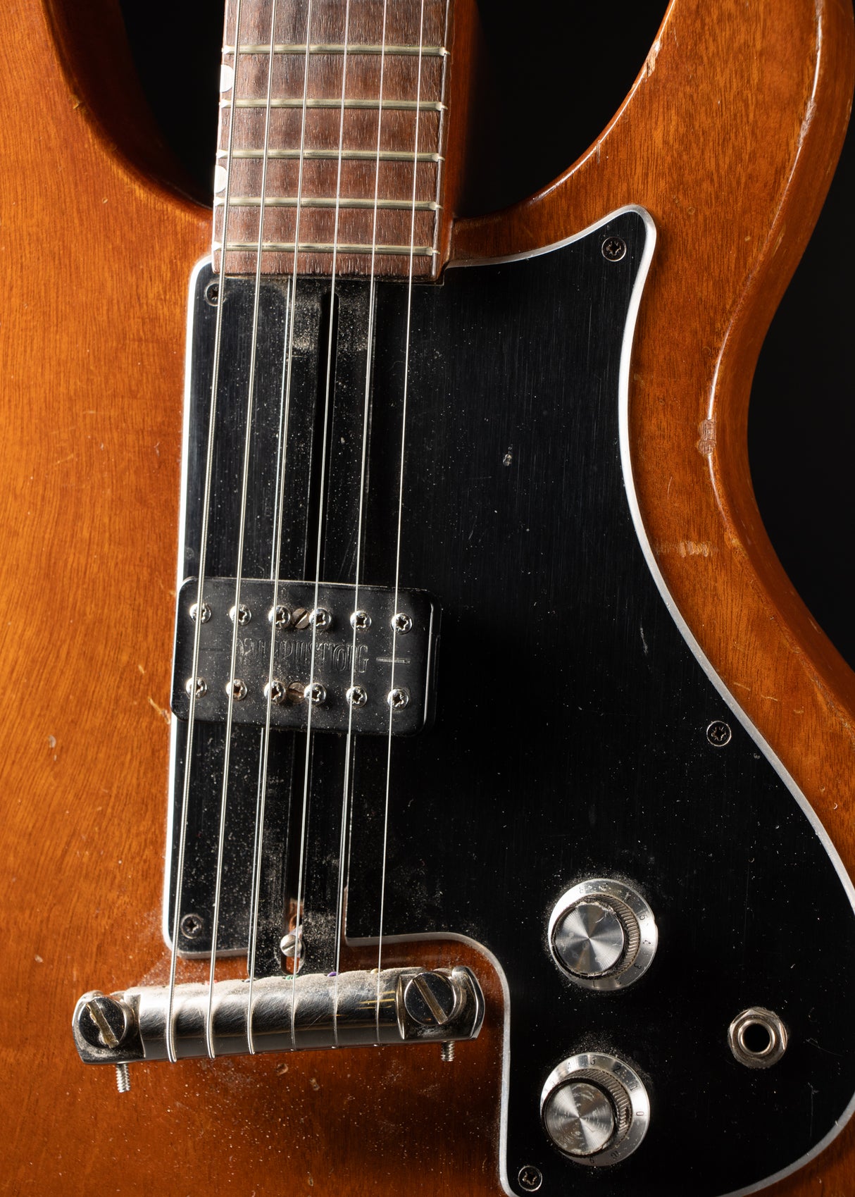 Early 1970s Dan Armstrong London w/Single Sliding Pickup