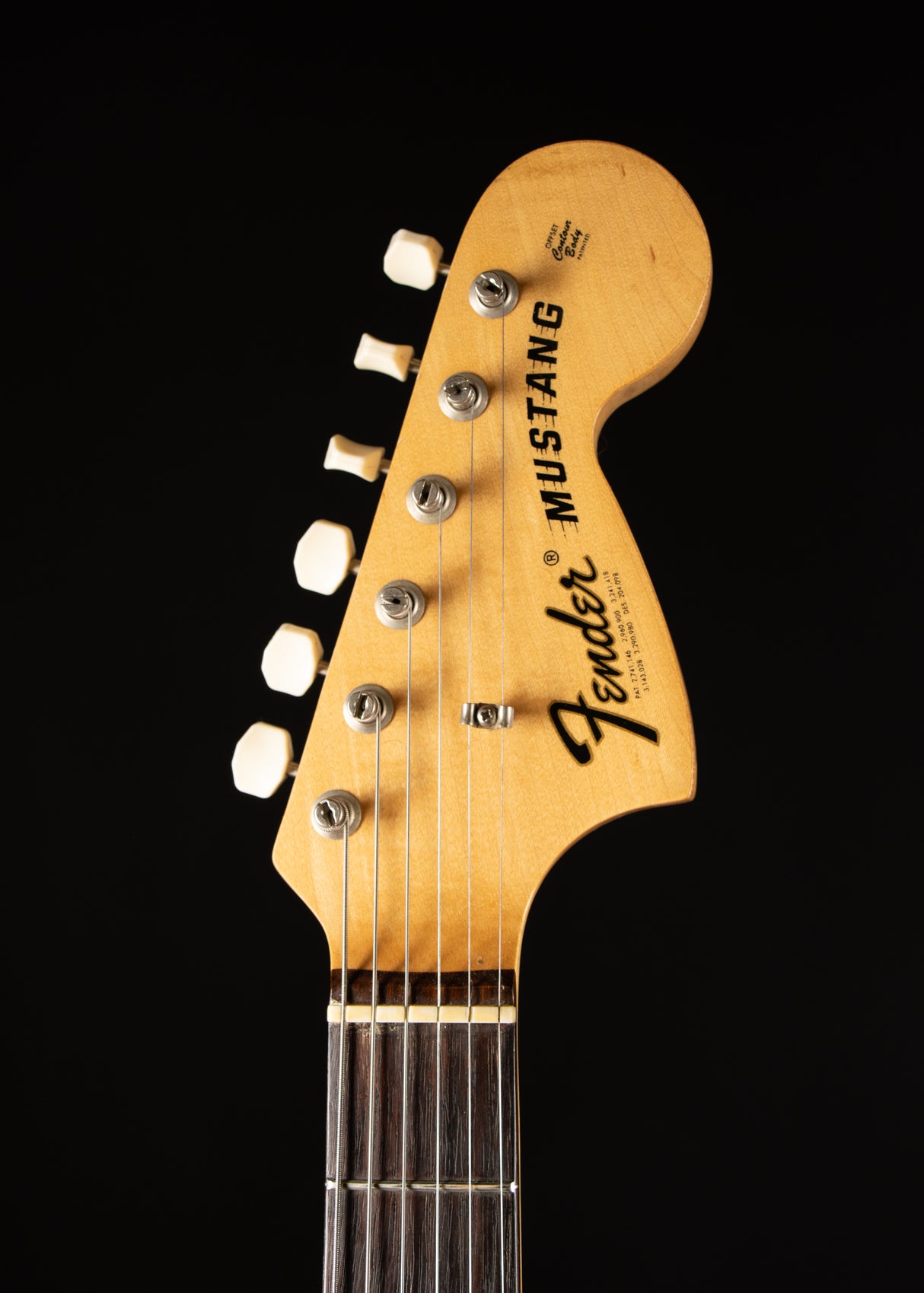 1973 Fender Mustang Competition Red