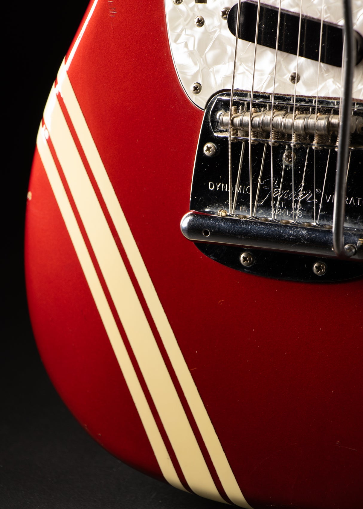 1973 Fender Mustang Competition Red