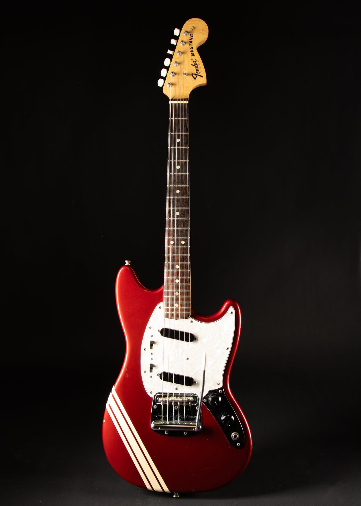 1973 Fender Mustang Competition Red