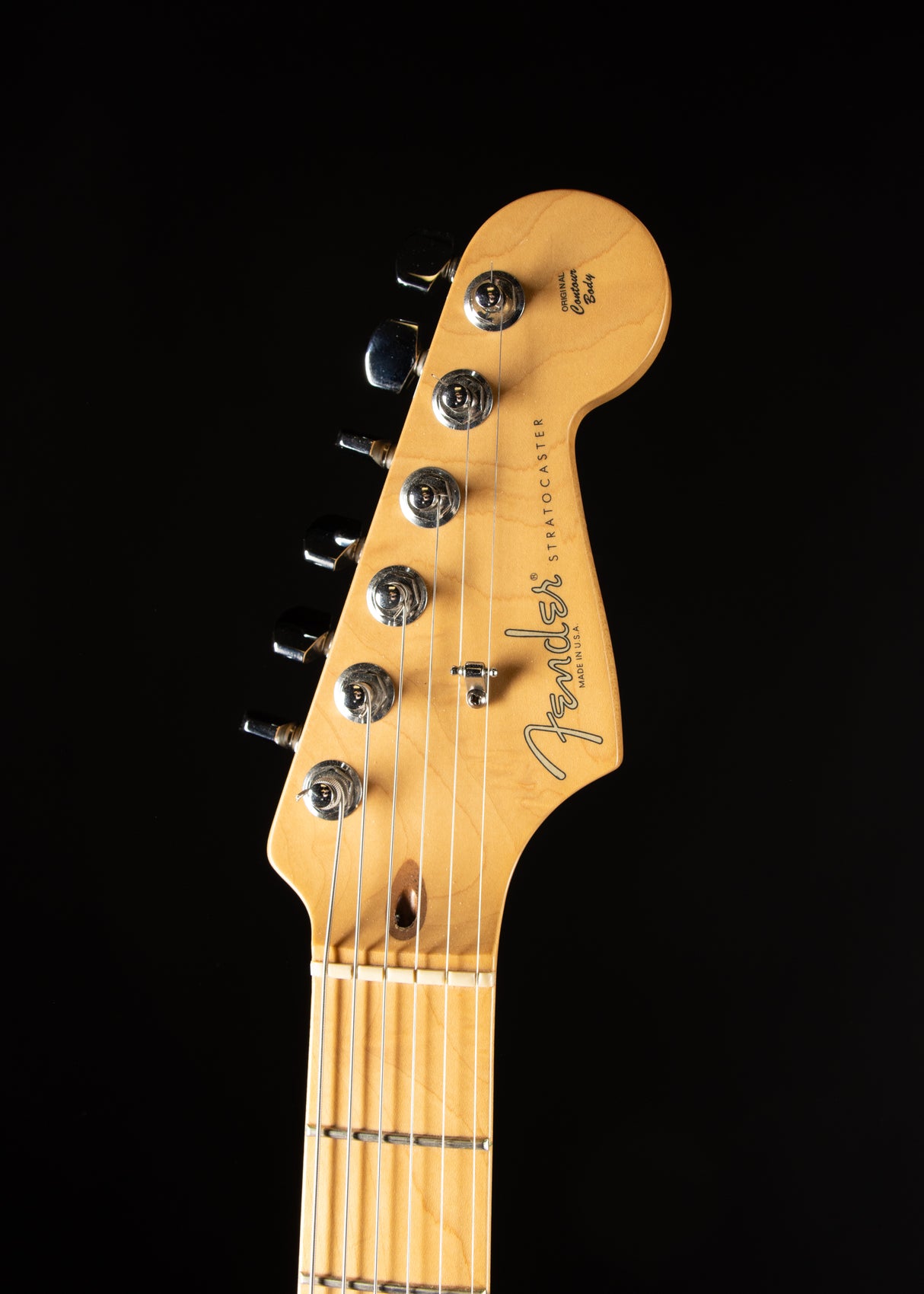 2000 Fender American Standard Hardtail Stratocaster Black