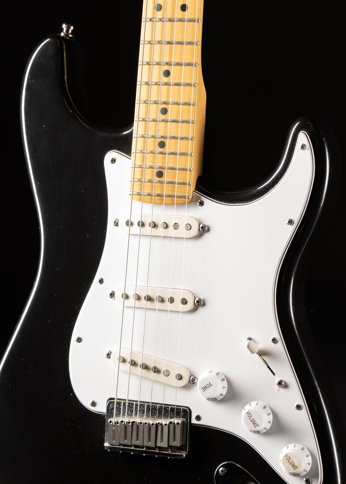 2000 Fender American Standard Hardtail Stratocaster Black