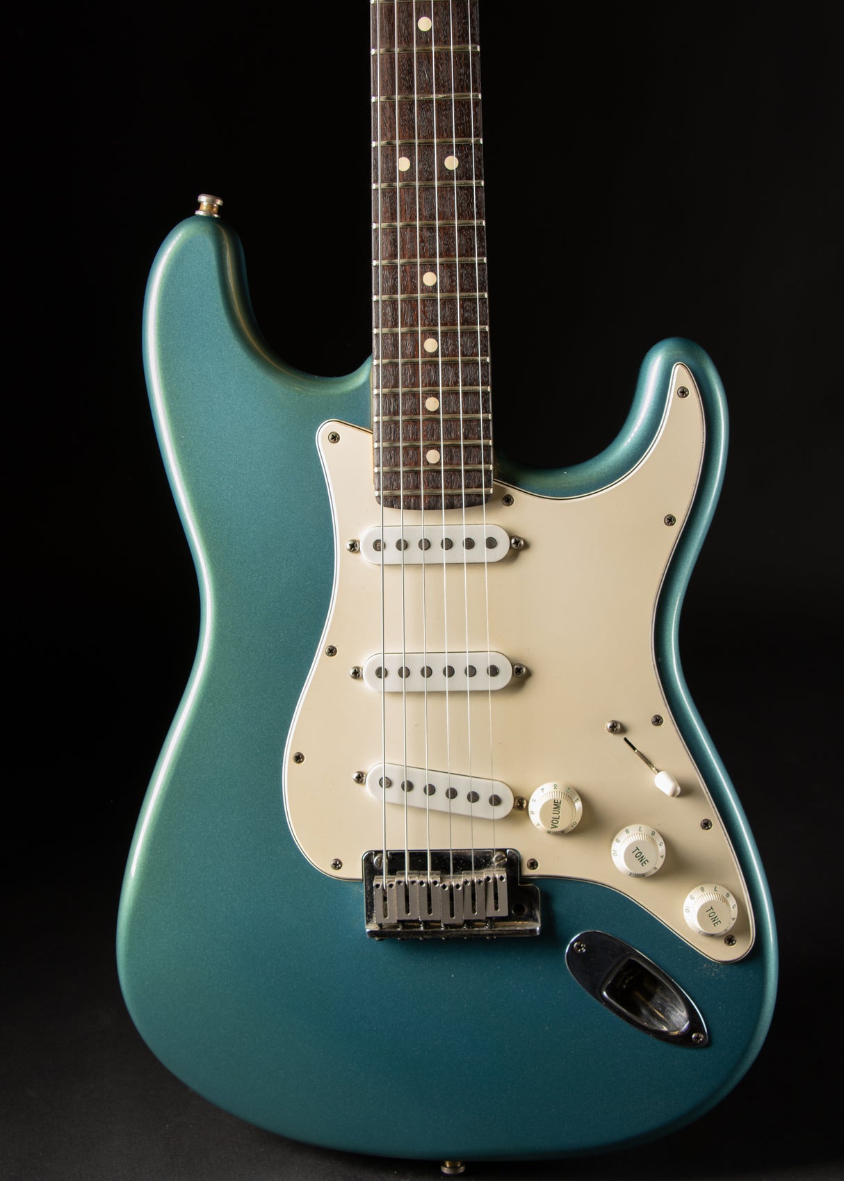 1997 Fender American Standard Stratocaster Teal Green Metallic