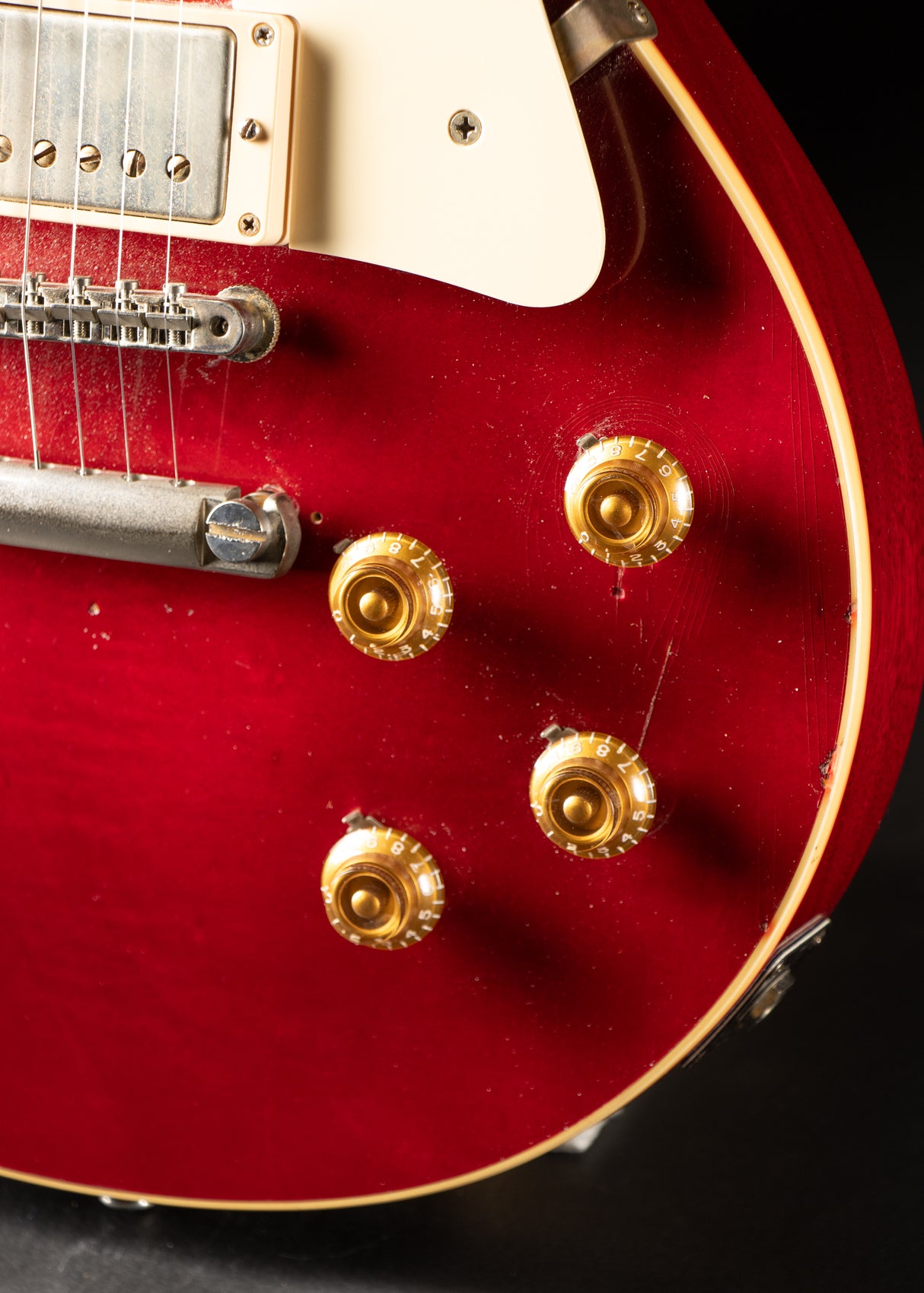 2013 Gibson Custom Eric Clapton/George Harrison "Lucy" Les Paul Cherry Red #003