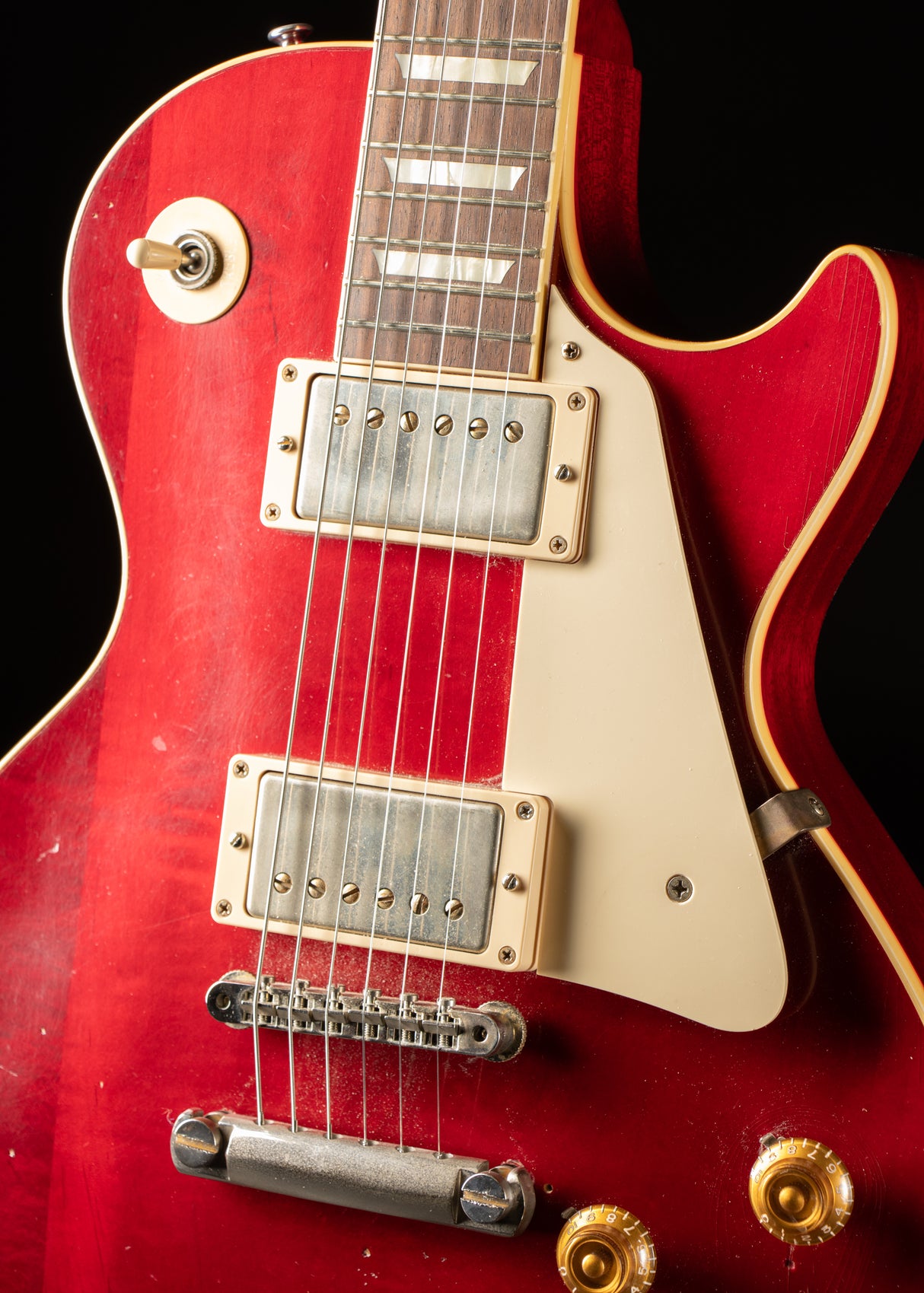 2013 Gibson Custom Eric Clapton/George Harrison "Lucy" Les Paul Cherry Red #003