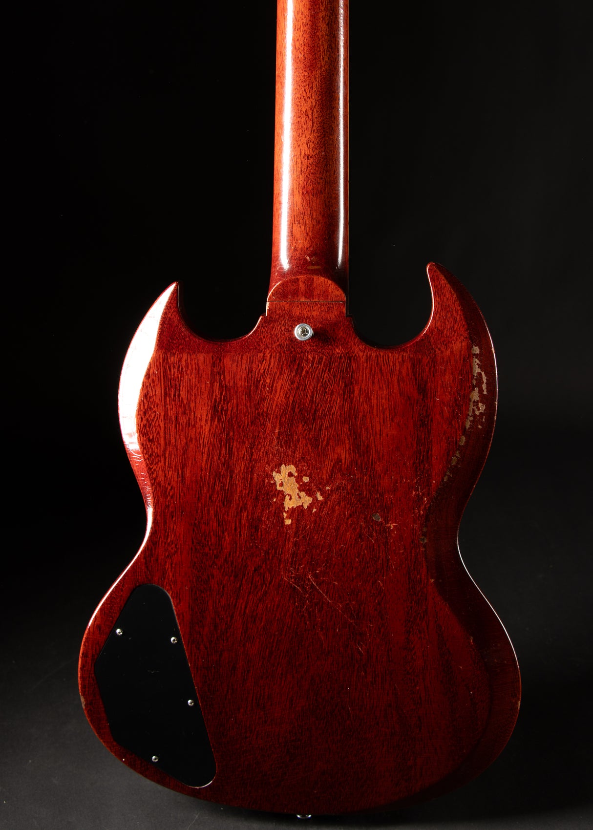 2024 Gibson Custom Shop 1962 SG Ebony Block Murphy Lab Light Aged Cherry