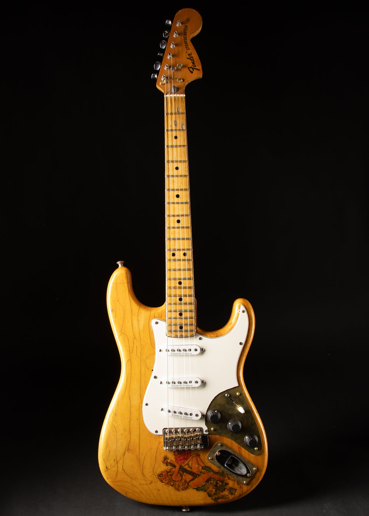 1974 Fender Stratocaster w/Jerry Garcia Alligator Mods Natural