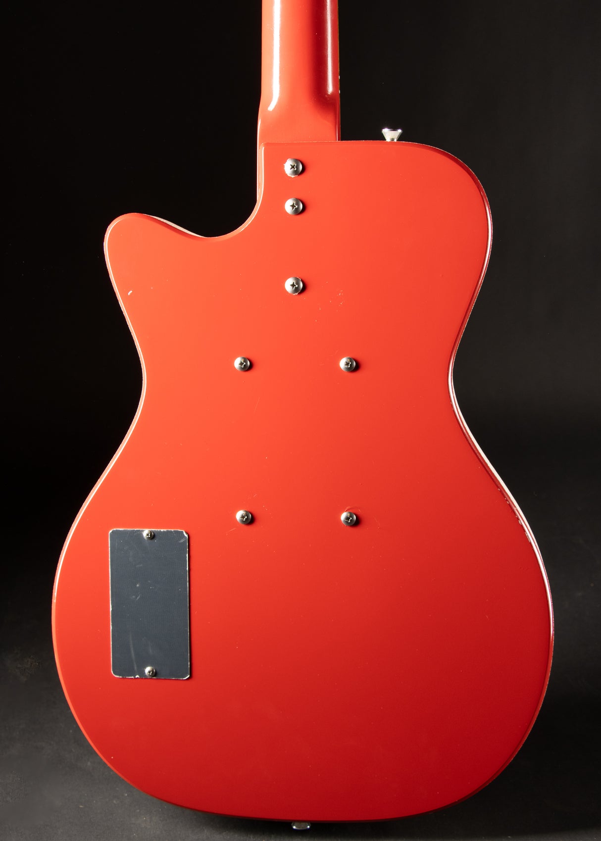 1990 Jerry Jones Single Cut U2 Fire Engine Red