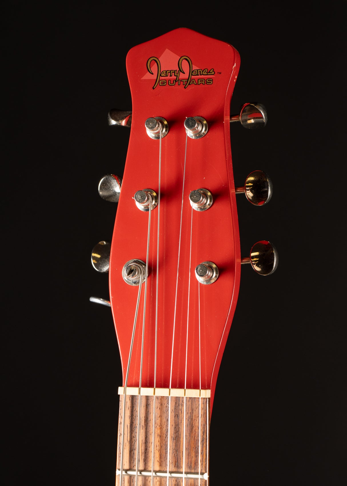 1990 Jerry Jones Single Cut U2 Fire Engine Red