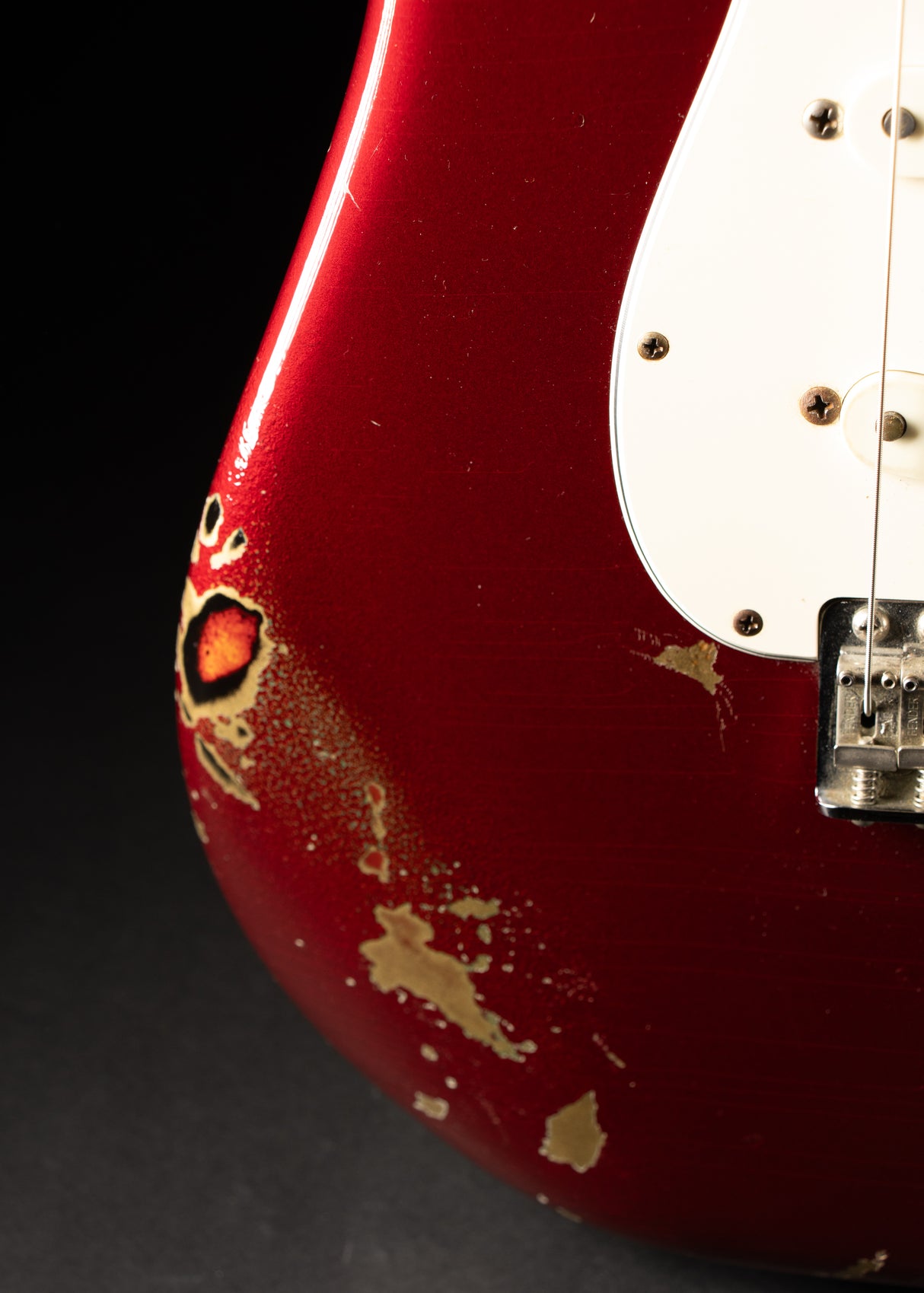 1983 Fender Fullerton AVRI '62 Reissue Candy Apple Red (Over Sunburst)