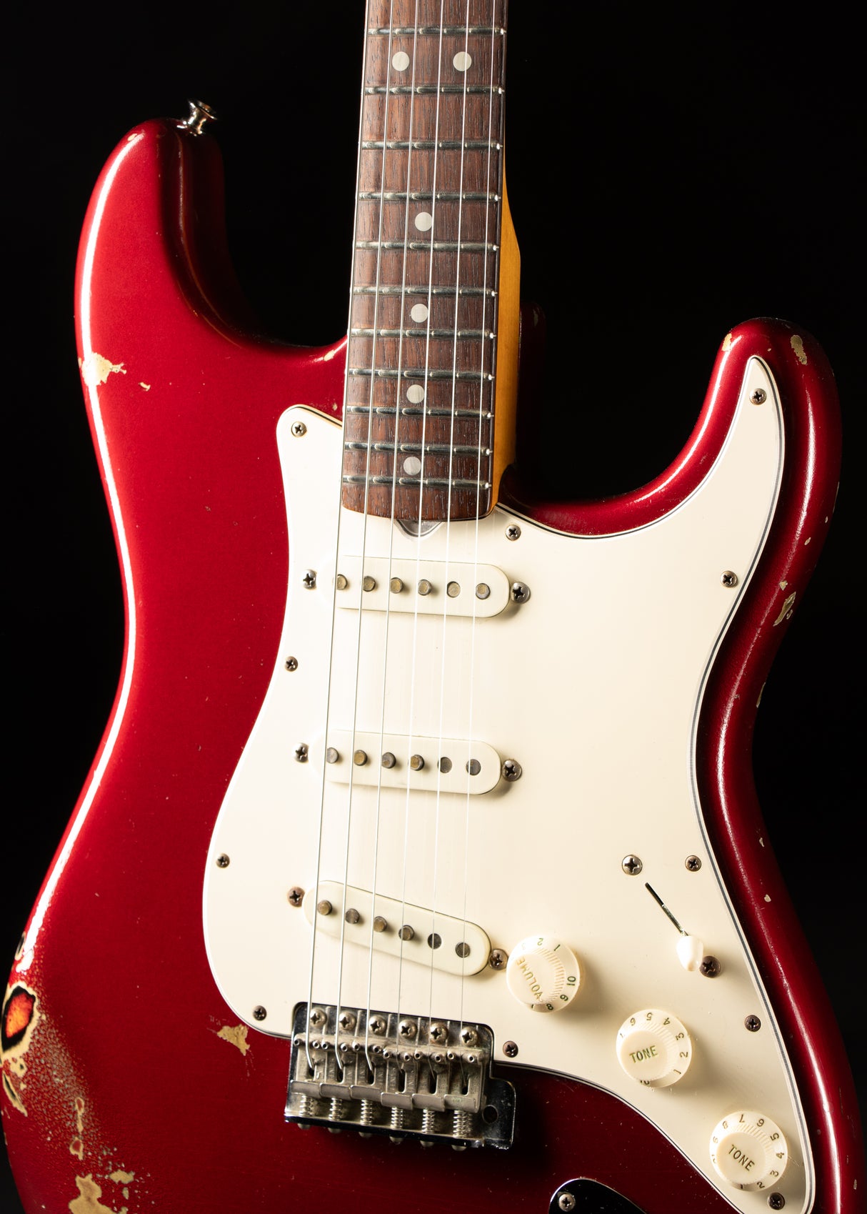 1983 Fender Fullerton AVRI '62 Reissue Candy Apple Red (Over Sunburst)