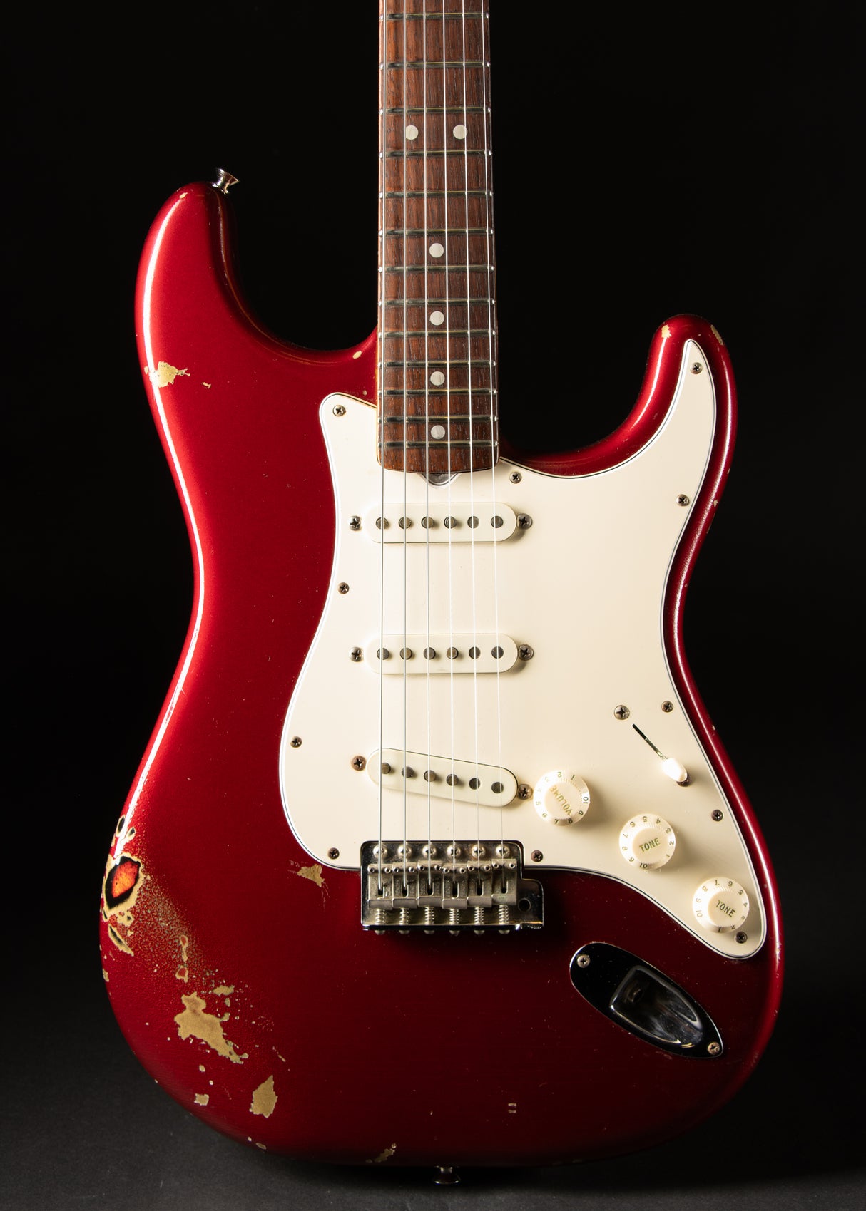 1983 Fender Fullerton AVRI '62 Reissue Candy Apple Red (Over Sunburst)