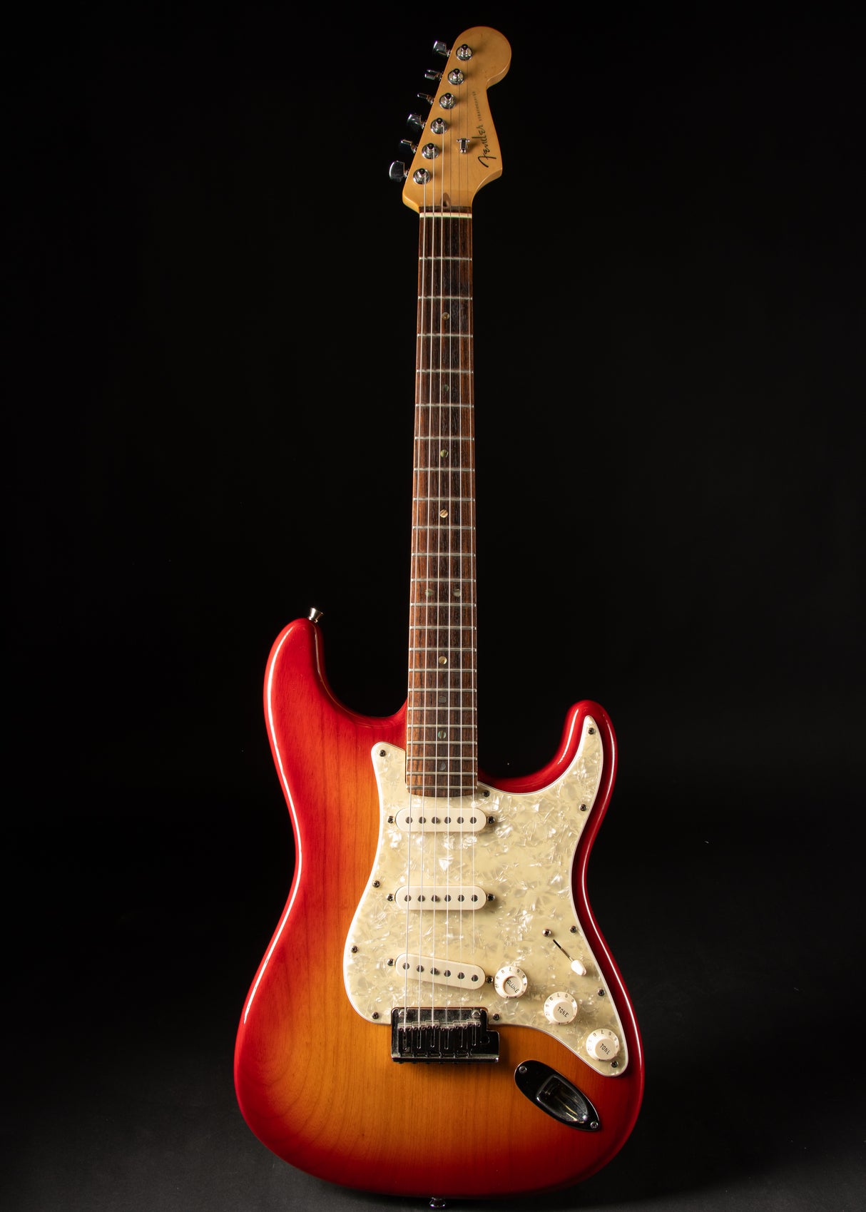 2005 Fender American Deluxe Stratocaster Sienna Sunburst