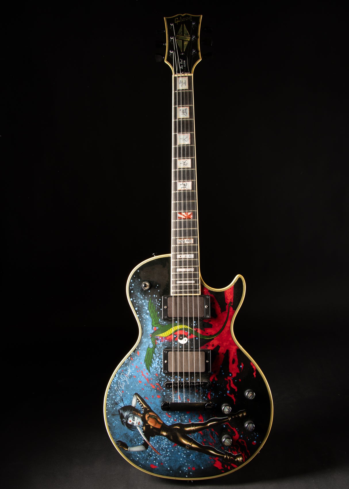1972 Gibson Les Paul Custom with Custom Artwork