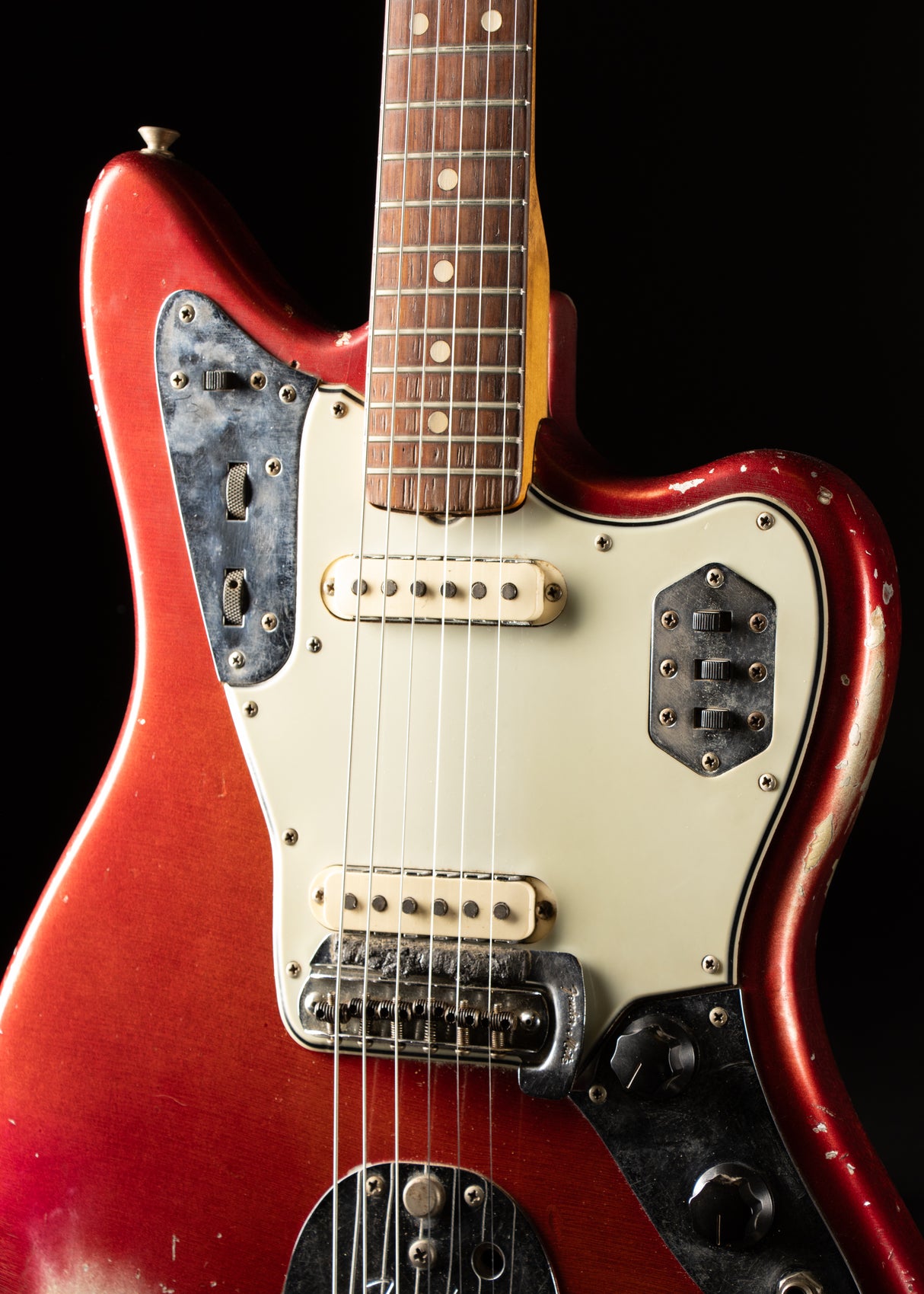 1965 Fender Jaguar Candy Apple Red