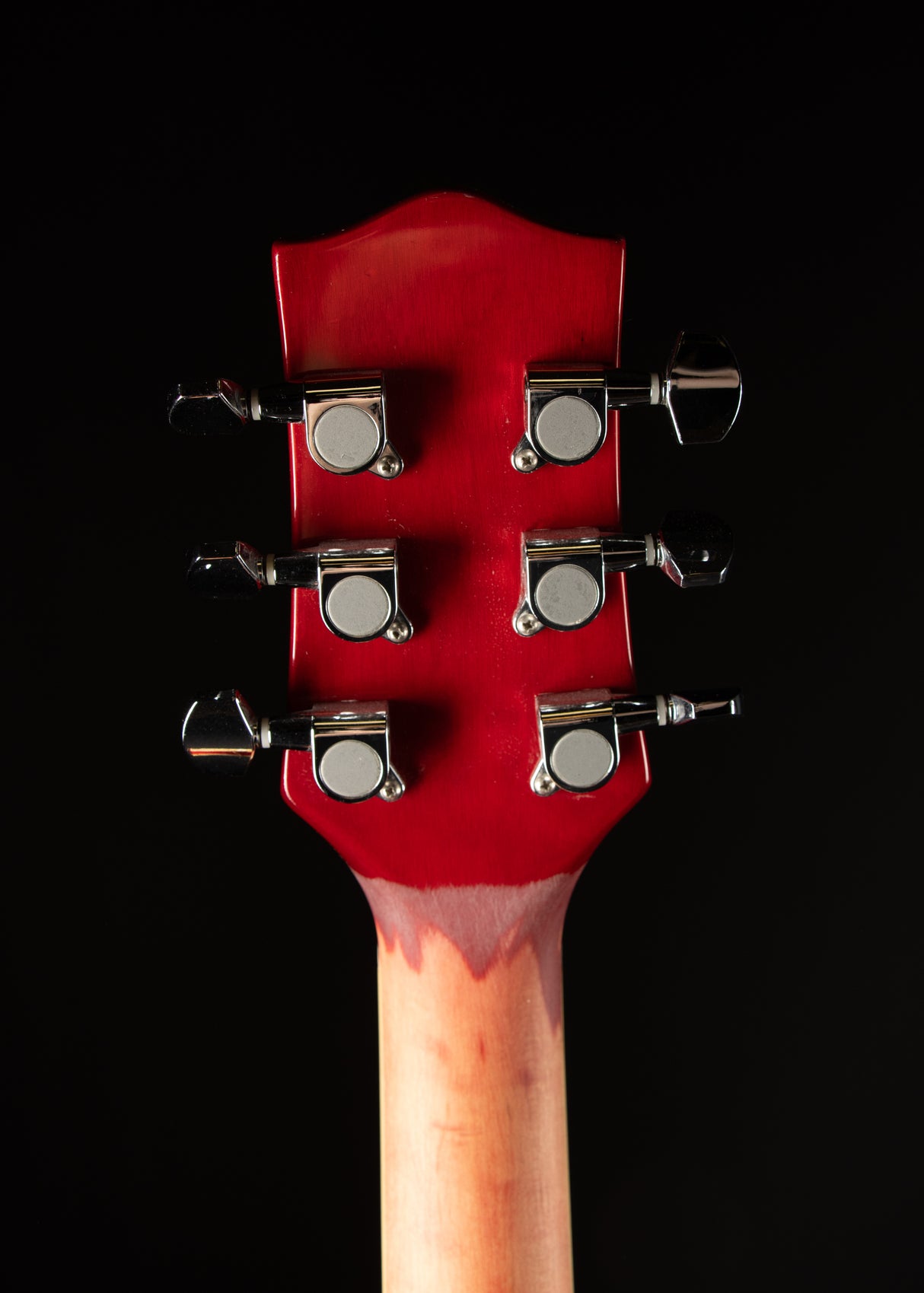 Jay Turser Semi-Hollow Lefty Cherry