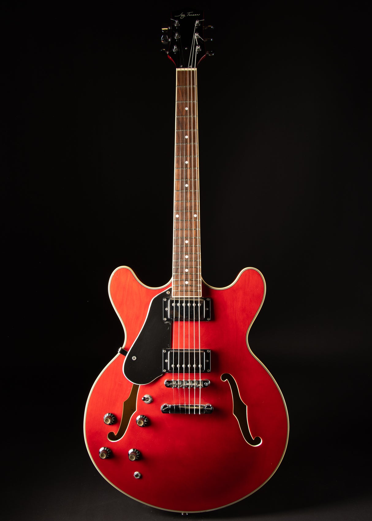 Jay Turser Semi-Hollow Lefty Cherry