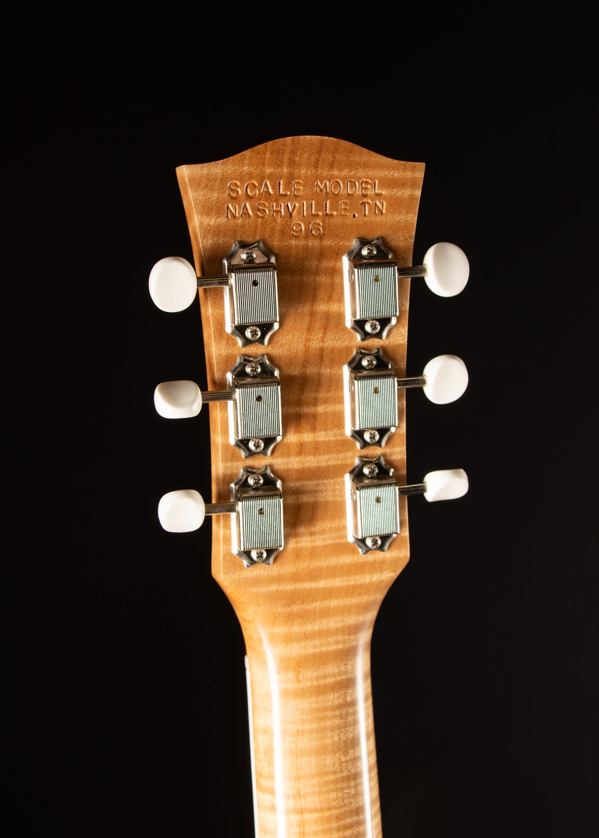 Recent Scale Model Guitars MK Natural Burst