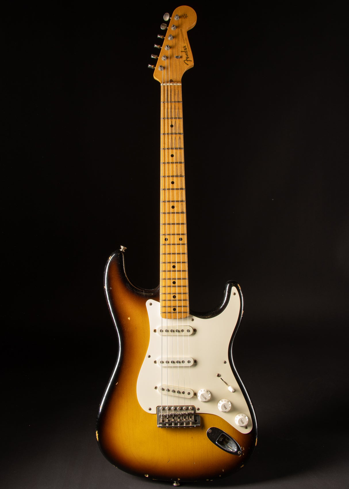 2001 Fender Custom Shop '56 Reissue Stratocaster Relic 2-tone Sunburst