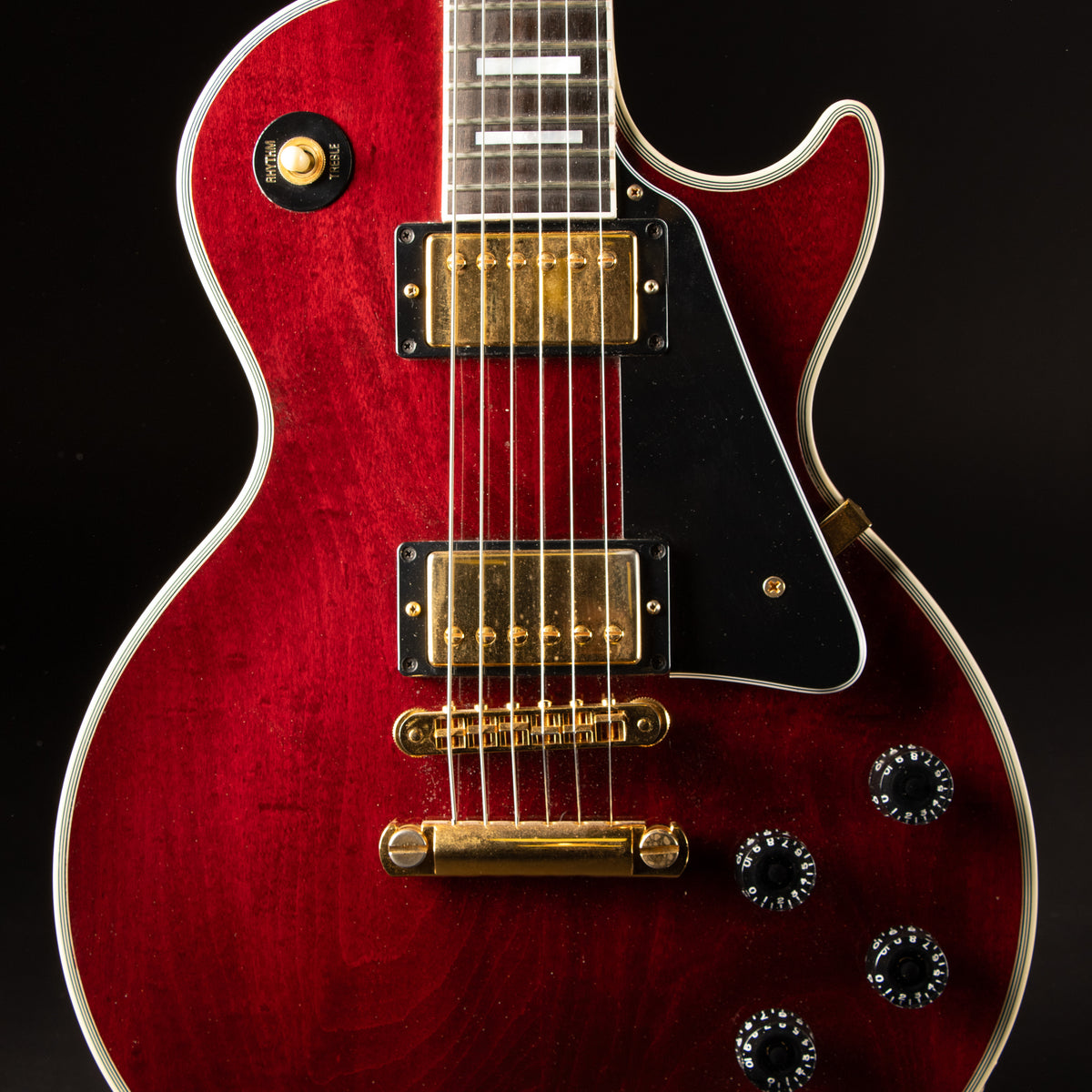 1997 Gibson Les Paul Custom Wine Red – Music City Vintage Guitars