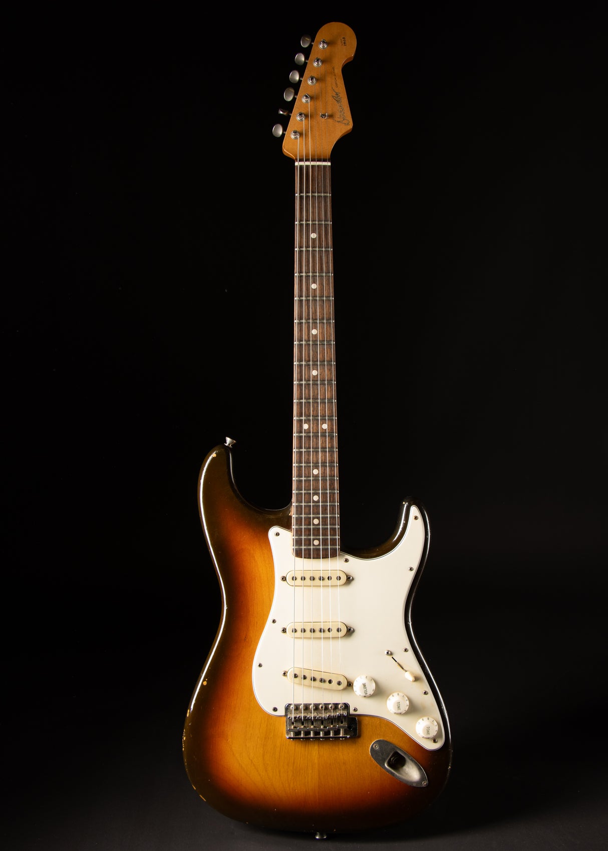 Recent Danocaster S-Style Sunburst