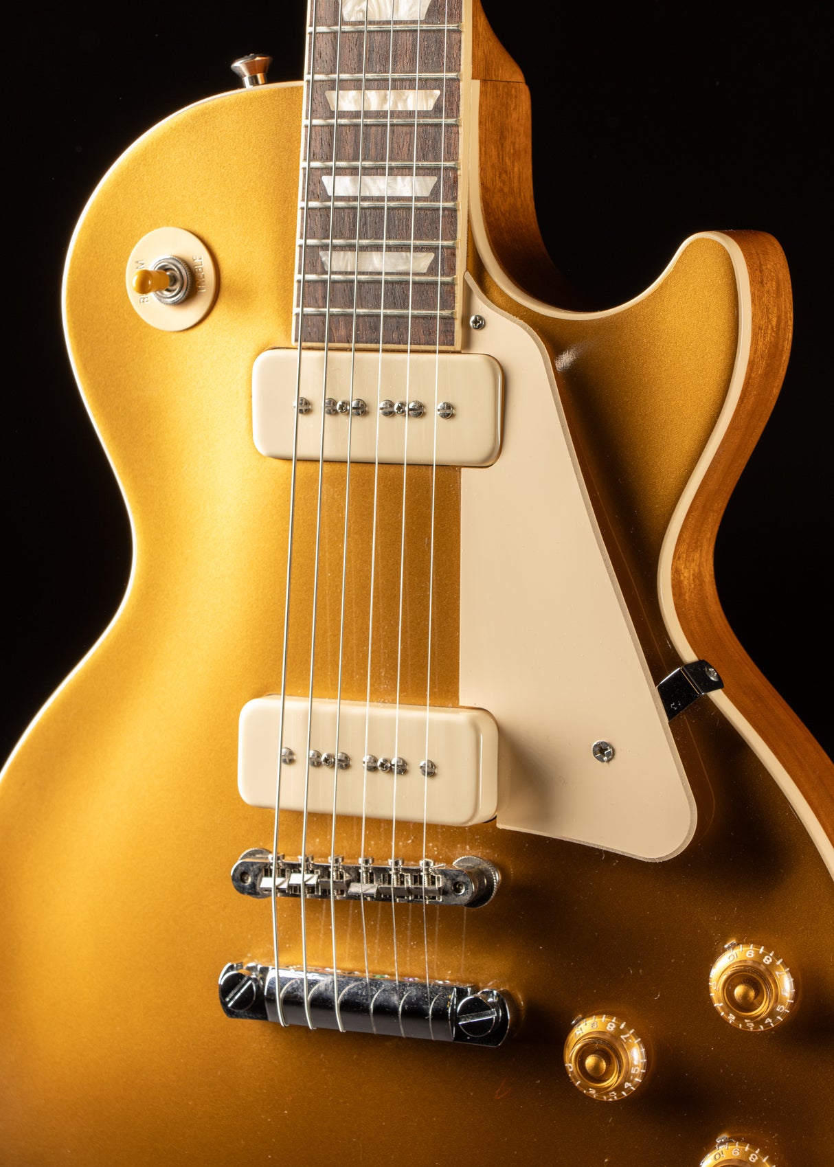 2021 Gibson Les Paul Deluxe P90 Goldtop