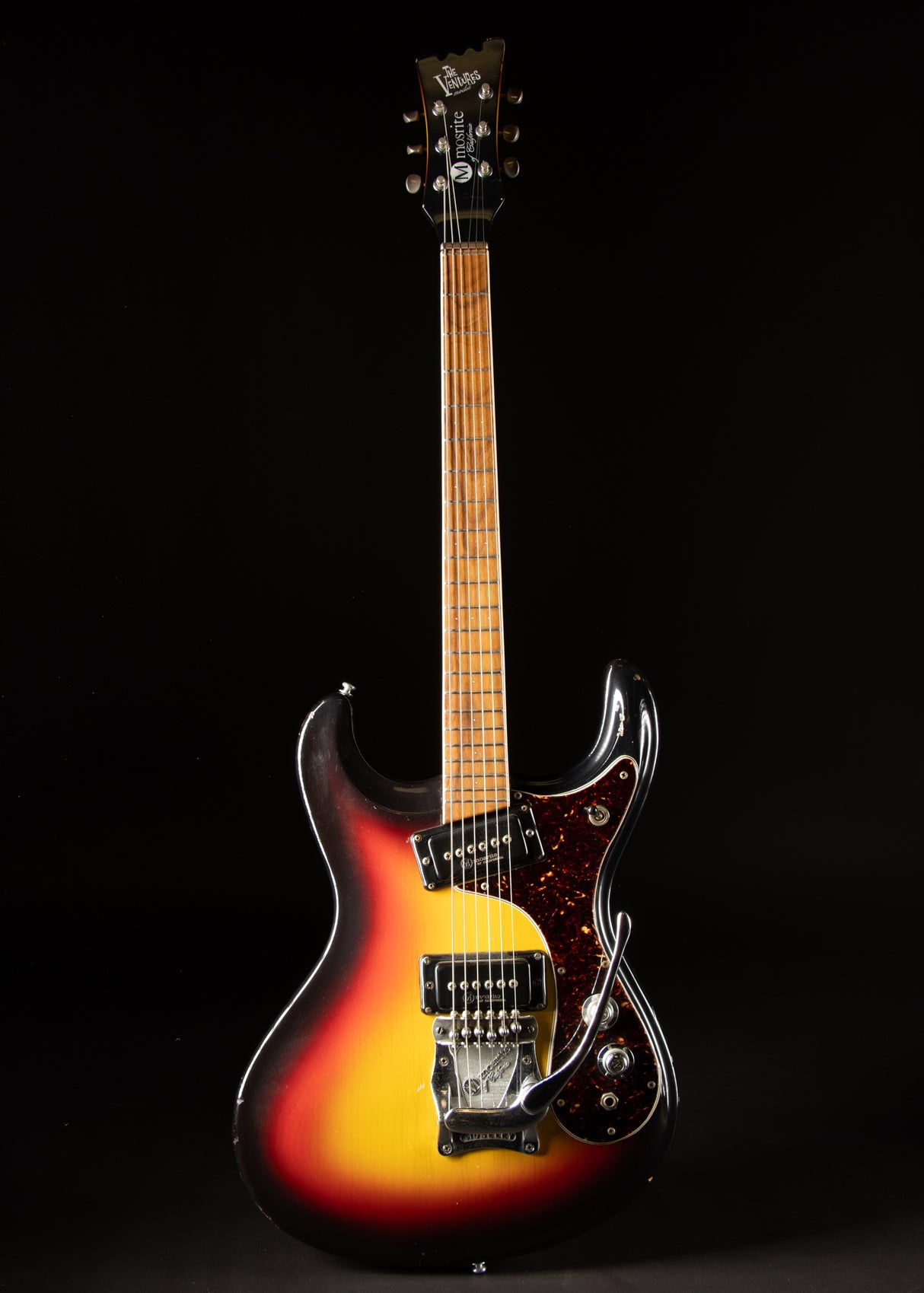 1980s Mosrite Ventures Model MIJ Sunburst