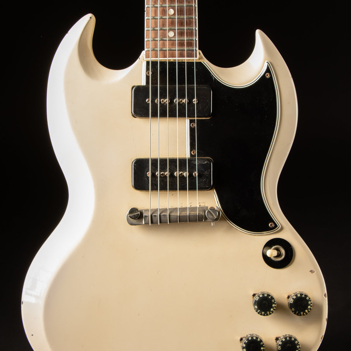 1963 Gibson SG Special Polaris White – Music City Vintage Guitars