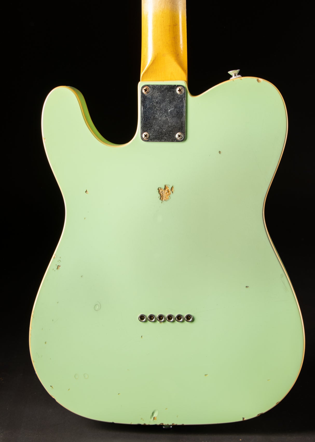 Recent Partscaster Nashville Tele Custom Surf Green