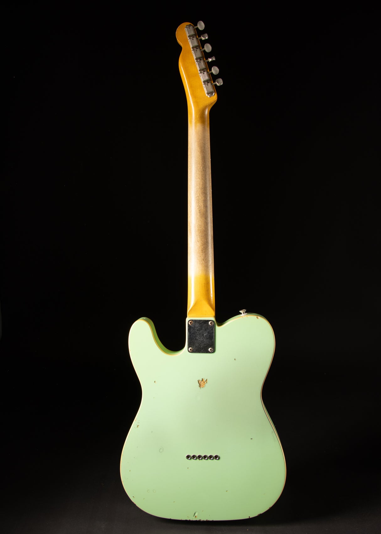 Recent Partscaster Nashville Tele Custom Surf Green