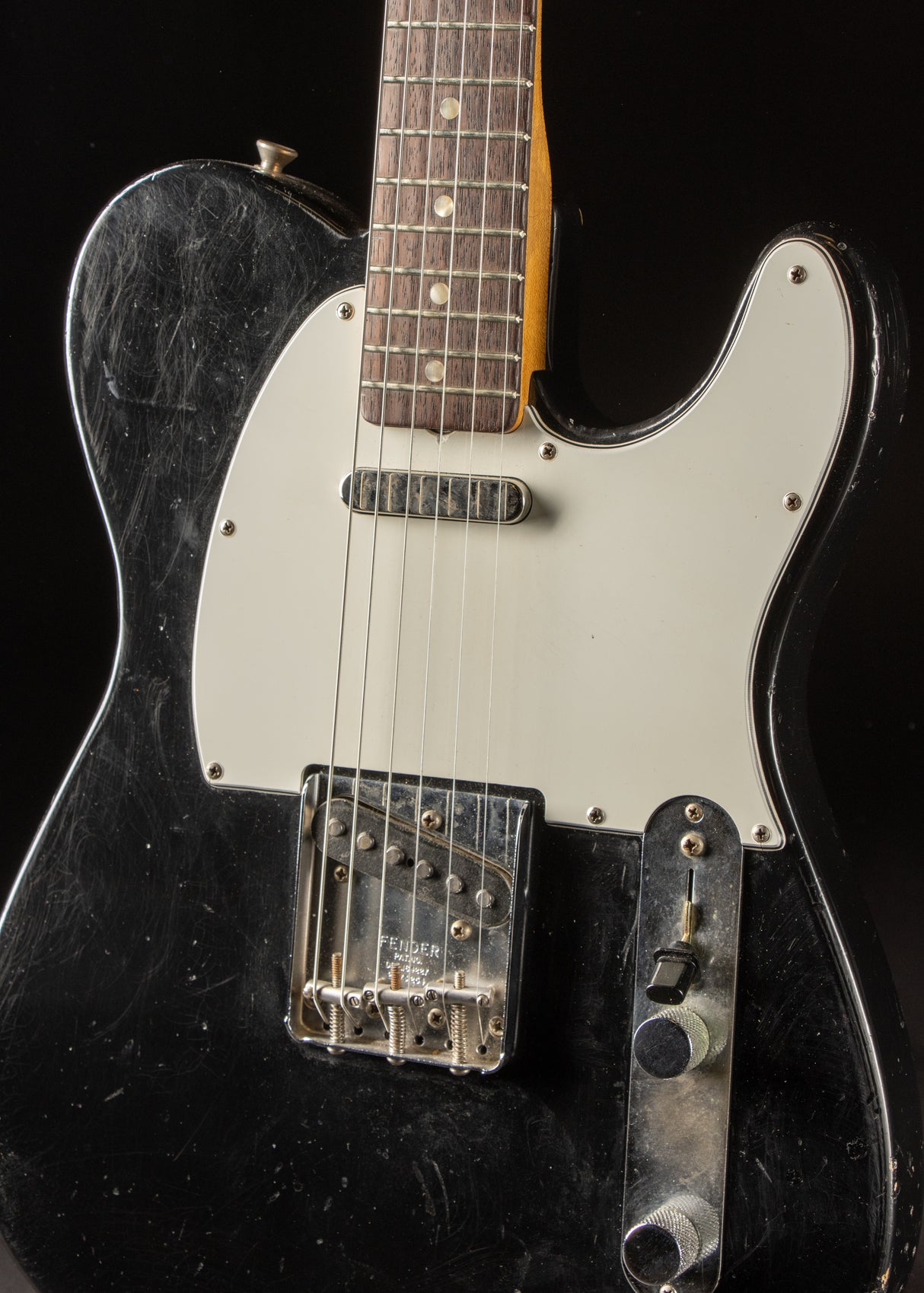 1966 Fender Telecaster Black Refin