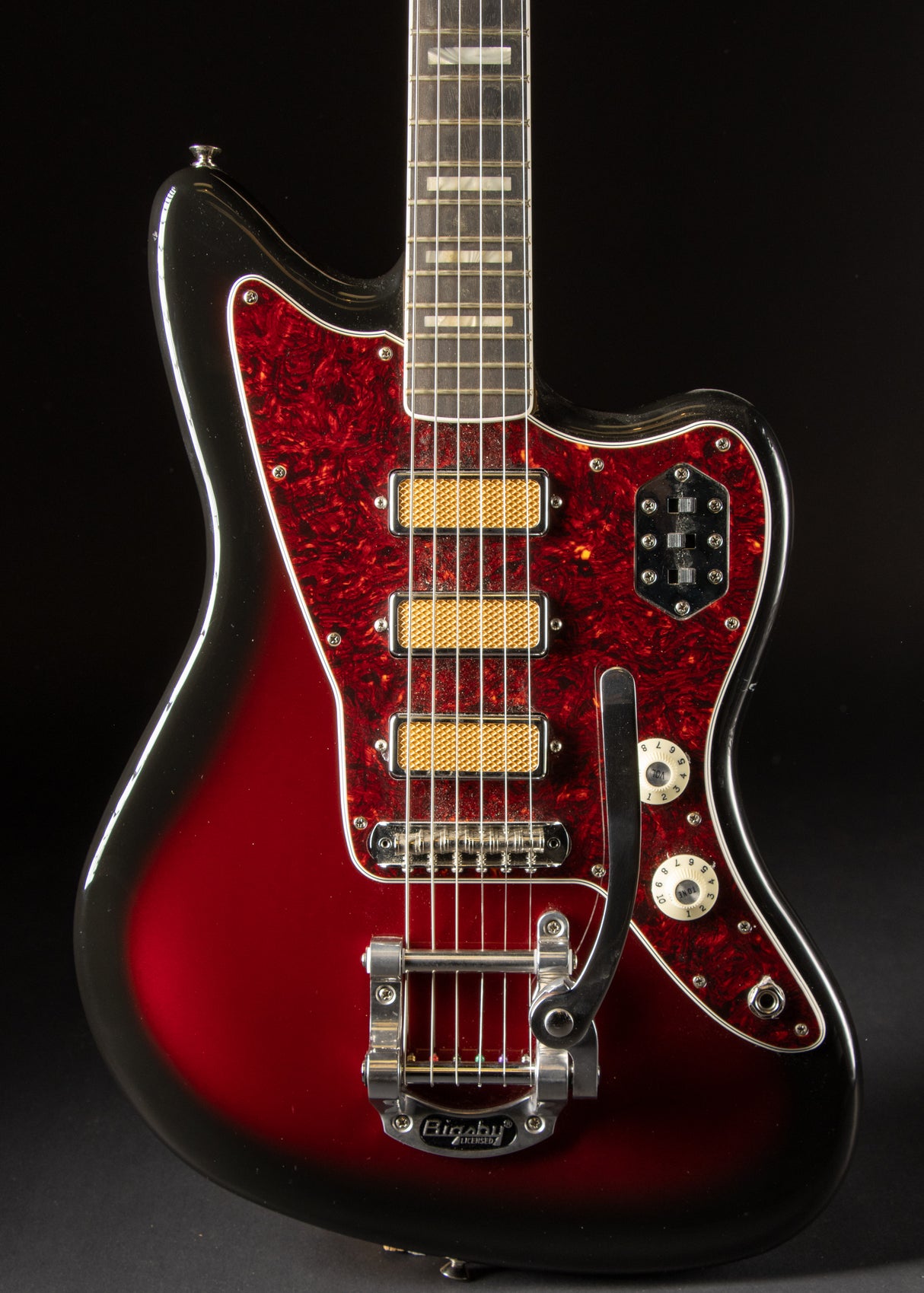 2023 Fender Gold Foil Jazzmaster Candy Apple Burst