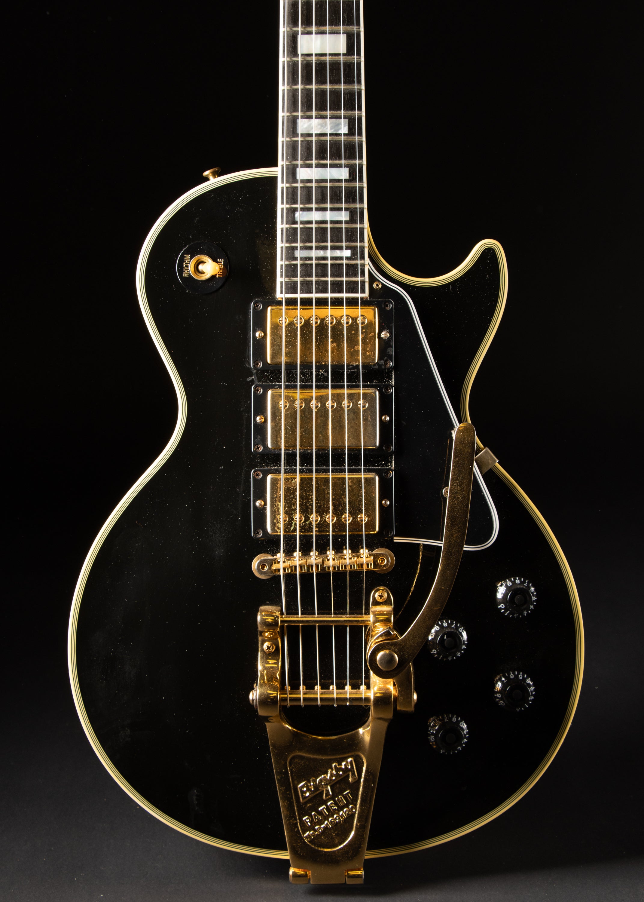 1999 Gibson Custom 1957 Reissue Les Paul Custom 3-pickup – Music