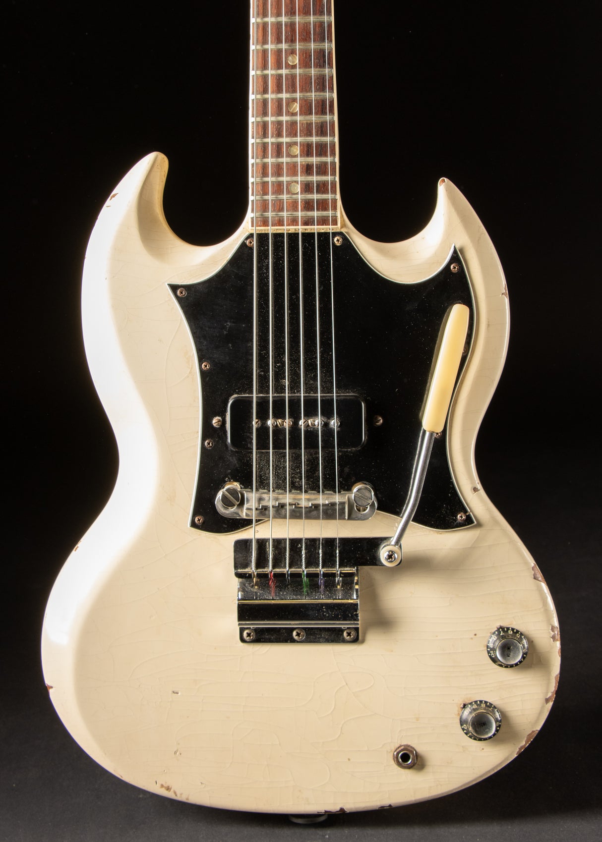 1967 Gibson SG Junior Polaris White - Formally owned by Chris Masterson