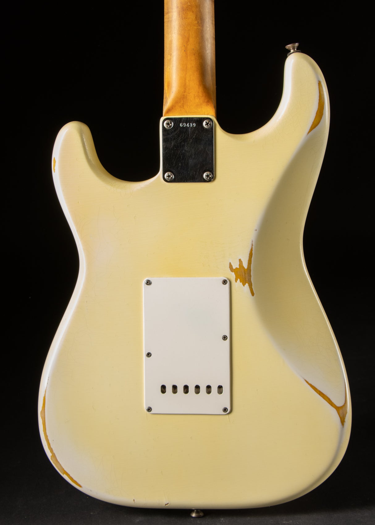 1961 Fender Stratocaster Olympic White Refin